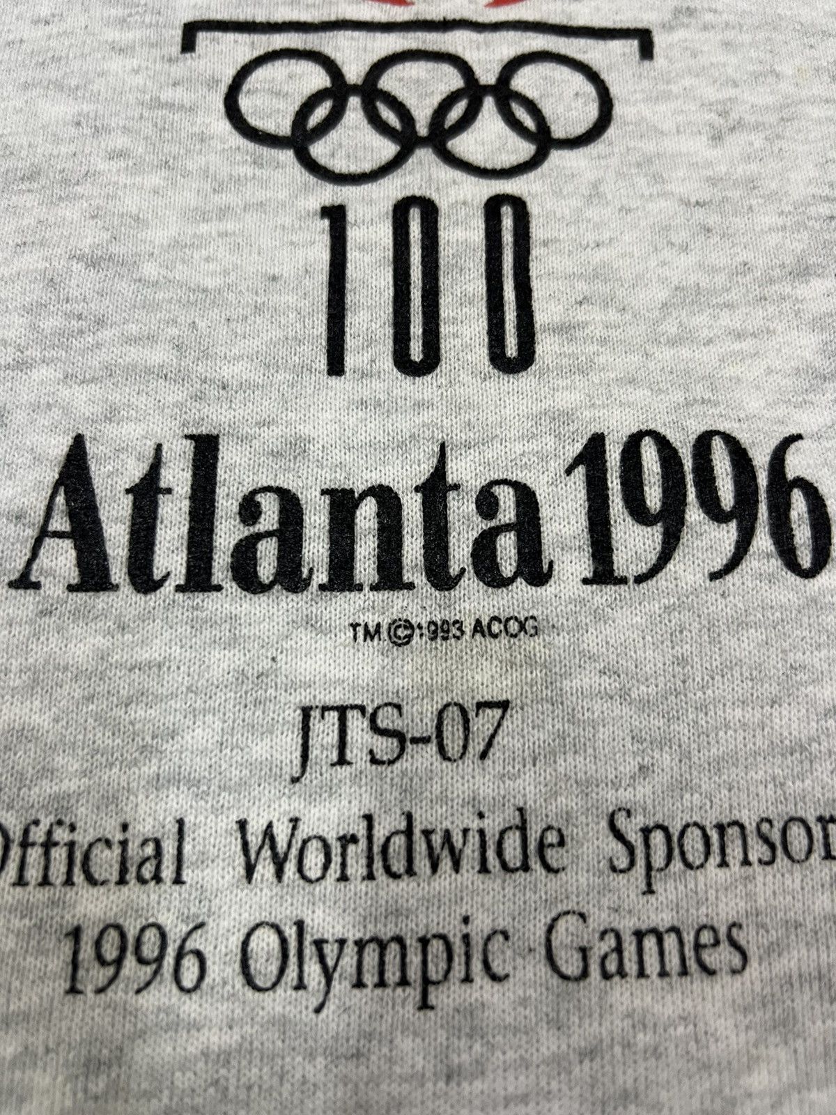 USA Olympics 90s Summer Olympic Atlanta Vintage Sweatshirt Size US L / EU 52-54 / 3 - 5 Thumbnail