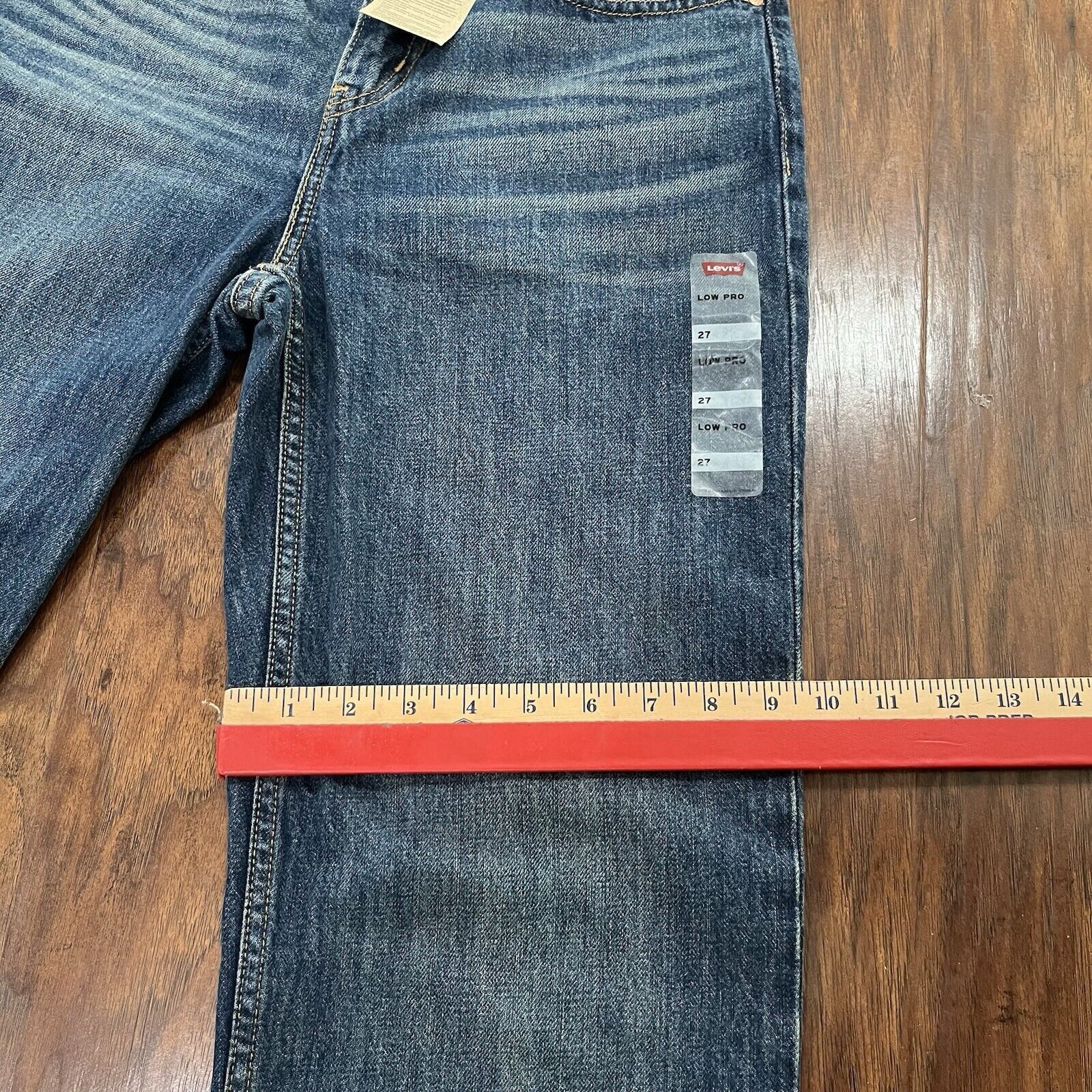 Levi's Levis Jeans Womens 27x30 Blue Low Pro Mid Rise NWT Size 27" / US 4 / IT 40 - 6 Thumbnail