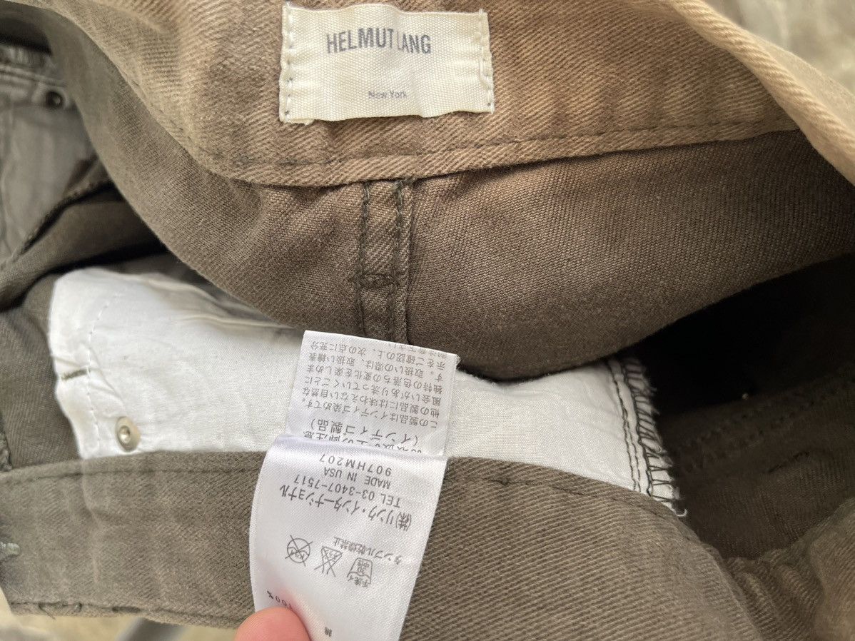 Helmut Lang Helmut Lang Fabric Dirty Pants Size US 34 / EU 50 - 9 Thumbnail