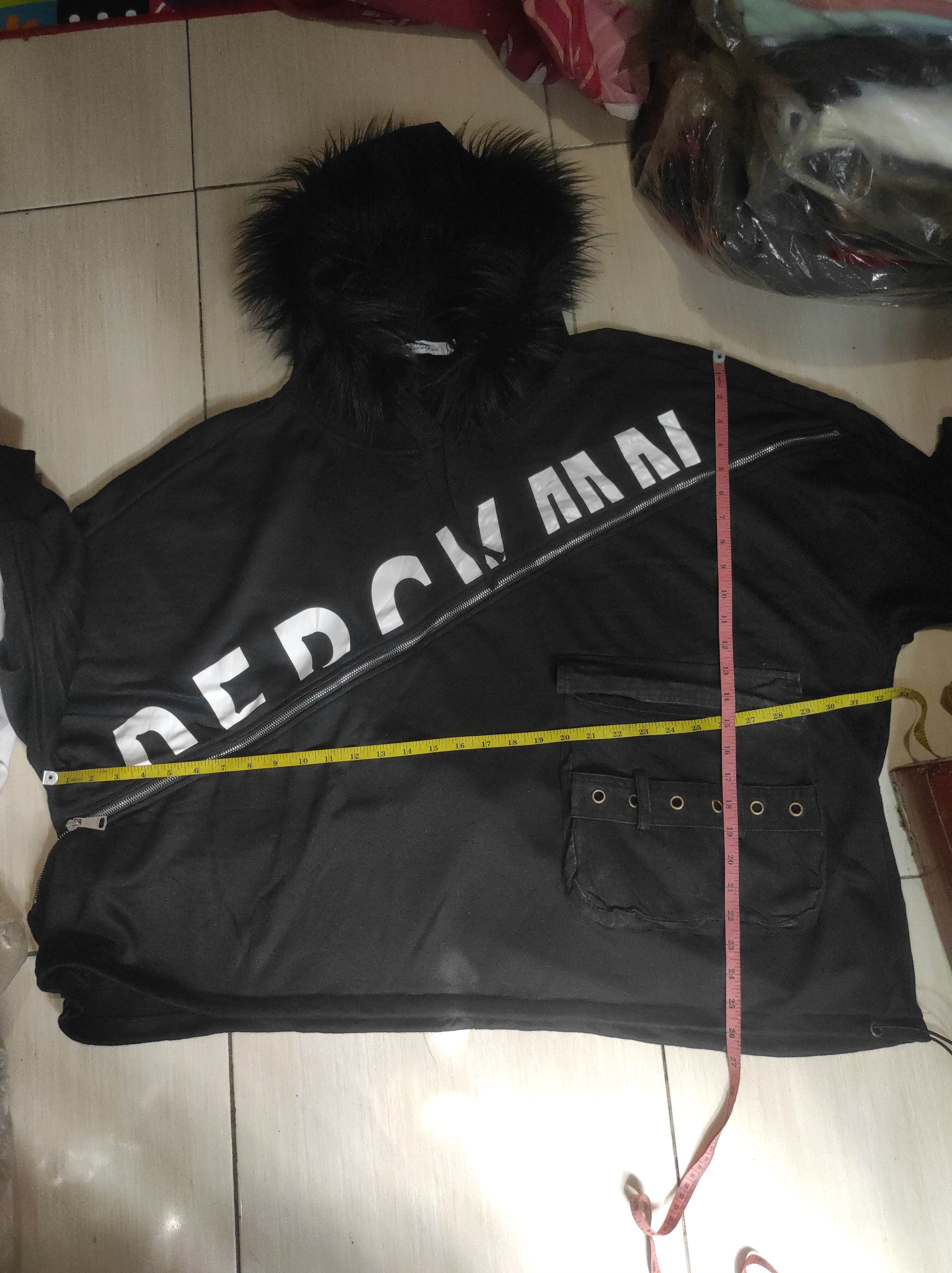 If Six Was Nine Yidaepai Oversized Zipper Fur Hoodie LGB IfSixWasNine style Size US XL / EU 56 / 4 - 13 Thumbnail