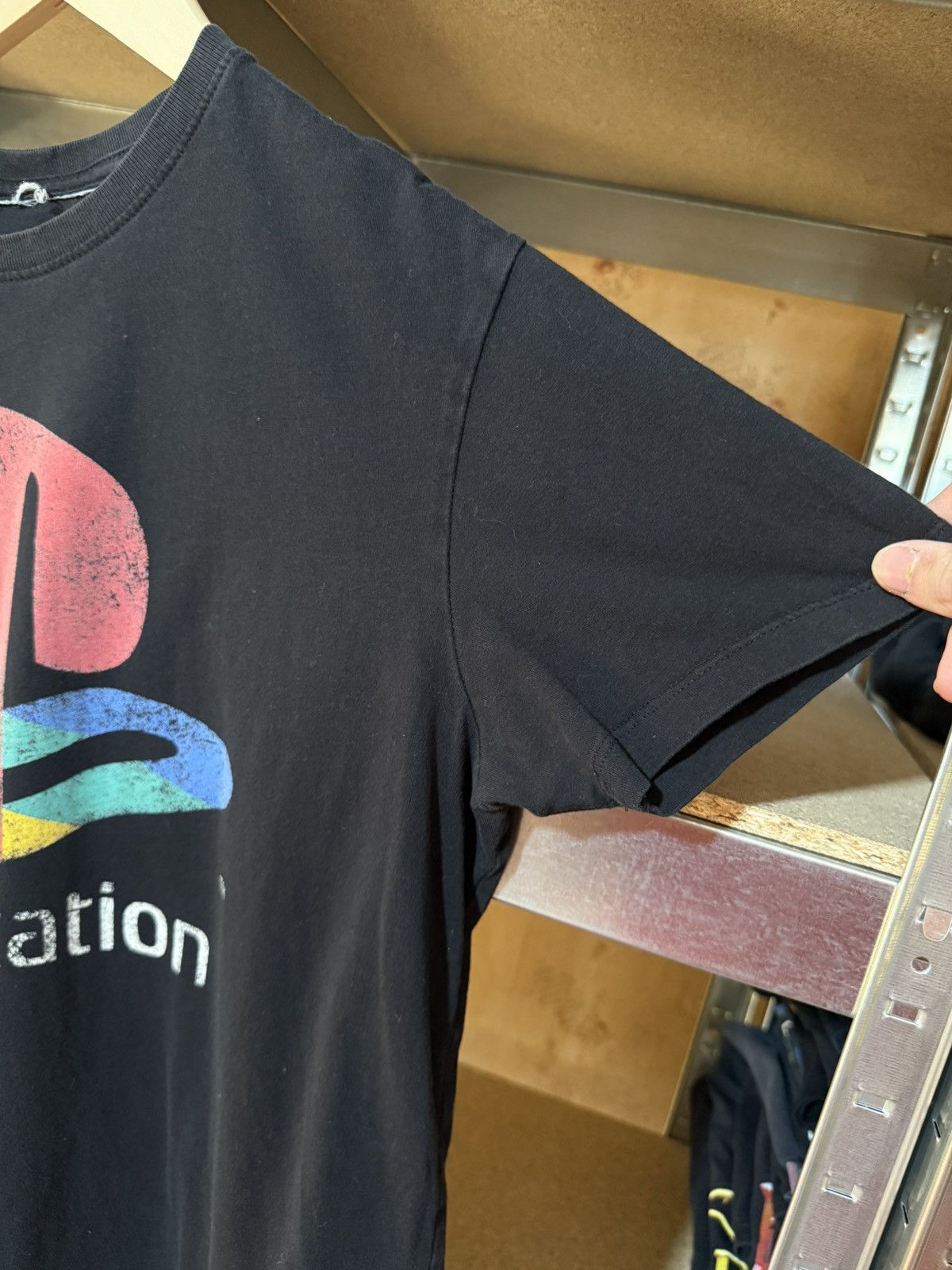 Playstation × Sony Sony PlayStation PS Logo Vintage Graphic T-Shirt Y2K Hype Size US S / EU 44-46 / 1 - 6 Thumbnail