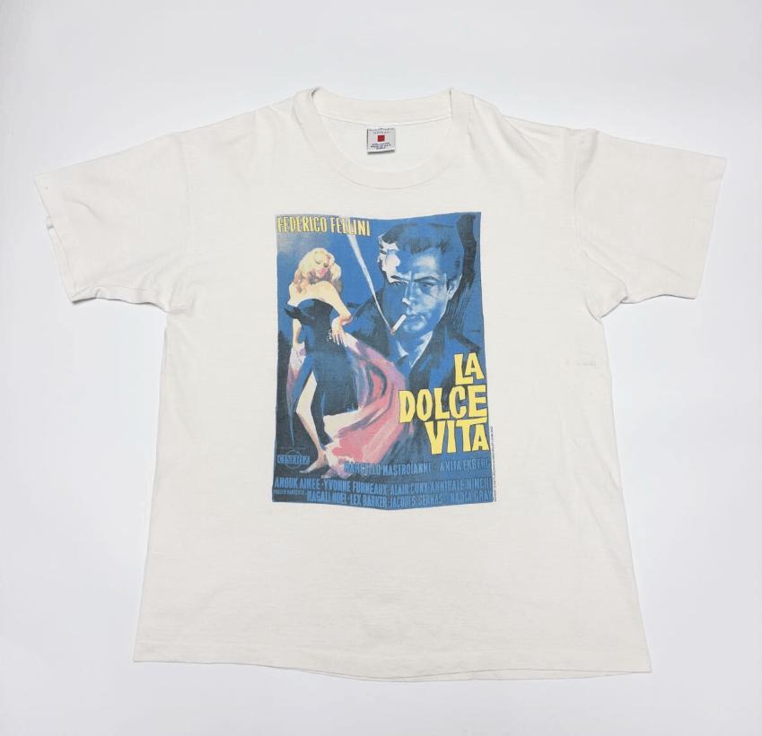 Vintage Vintage La Dolce Vita Tee Size US L / EU 52-54 / 3 - 1 Thumbnail