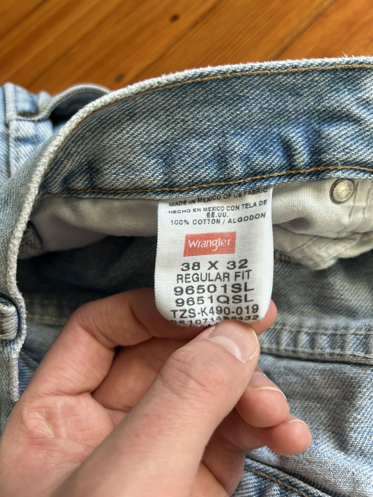 Wrangler Vintage Wrangler jeans Size US 32 / EU 48 - 4 Thumbnail