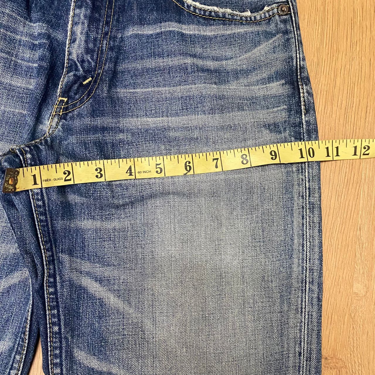 Levi's Vintage Levis 502 Distressed Denim Kurt Cobain Style Size US 28 / EU 44 - 3 Thumbnail