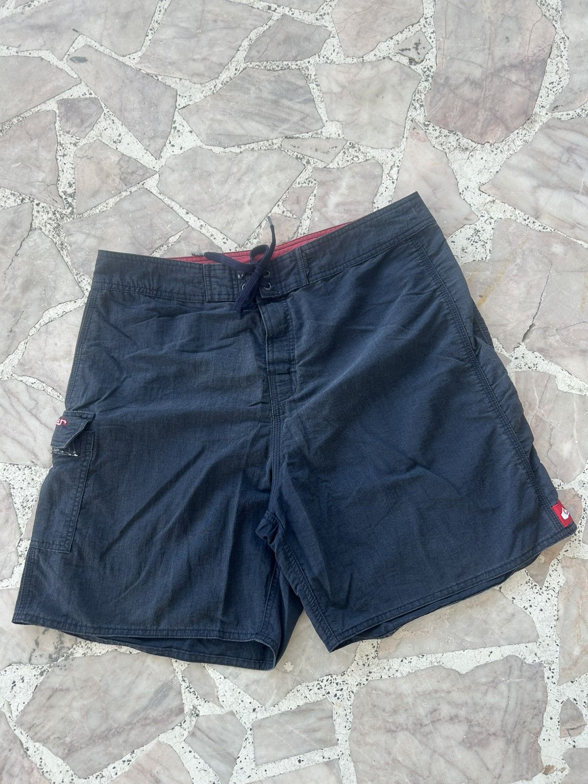 Quiksilver Quiksilver Vintage Blue Shorts Size US 34 / EU 50 - 1 Thumbnail