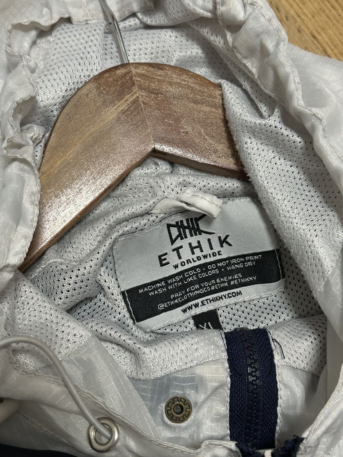 Other Vintage Ethik Anorak Jacket Flag Print Size XL Streetwear Size US XL / EU 56 / 4 - 7 Thumbnail