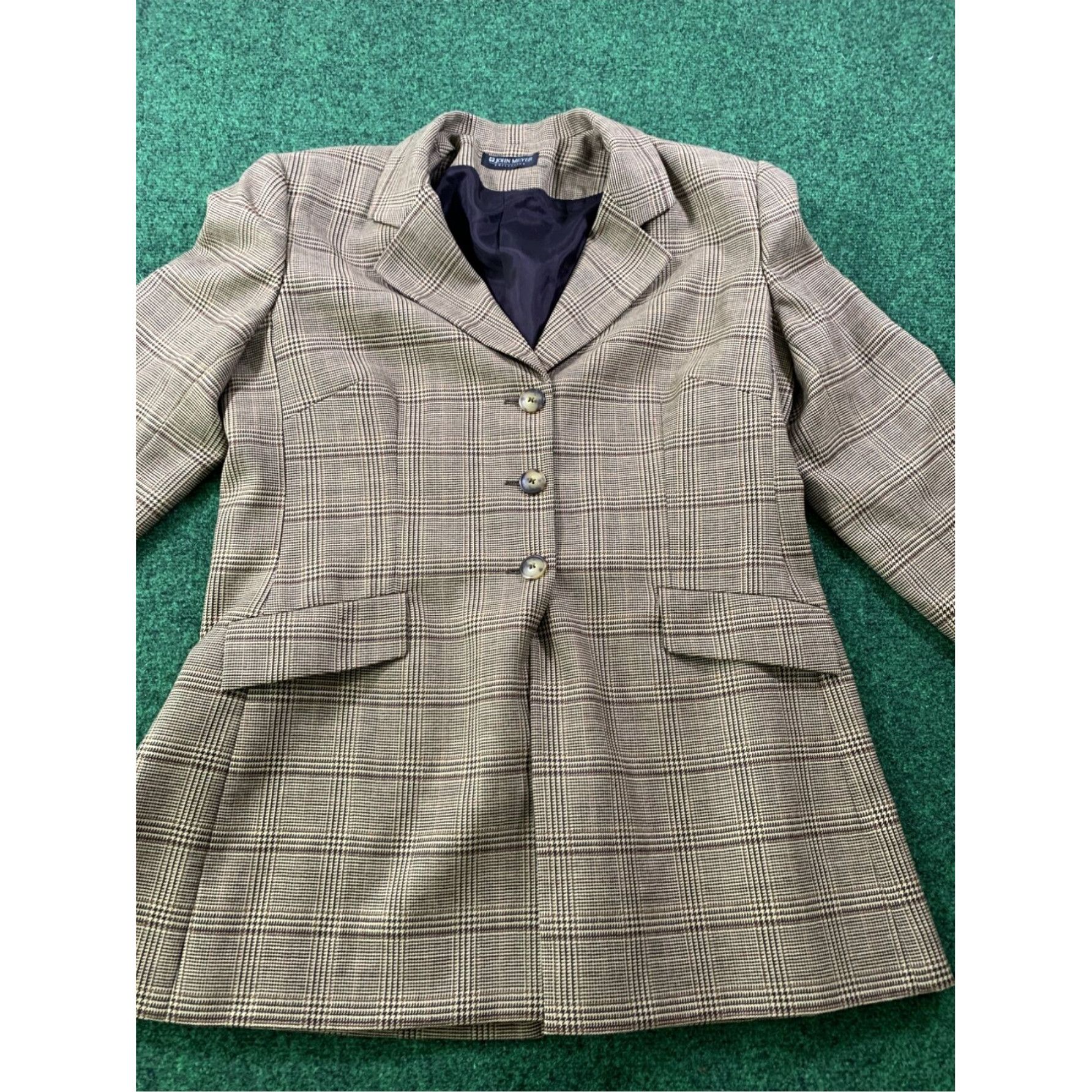 Vintage John Meyer woman size 14 Brown blazer jacket Size XL / US 12-14 / IT 48-50 - 4 Thumbnail