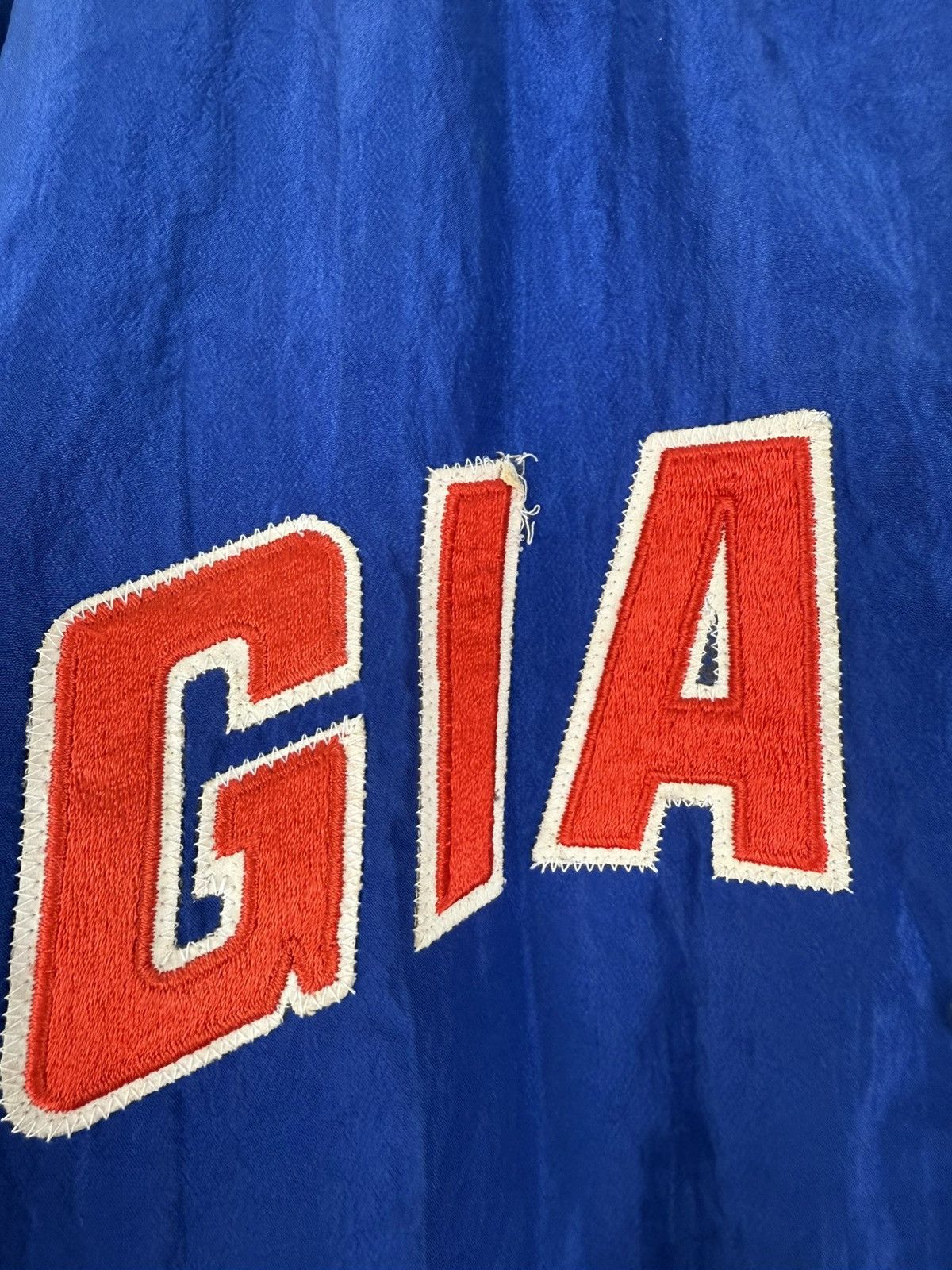 Pro Line × Starter × Vintage Vintage 90s NEW YORK GIANTS nfl Varsity Jacket by Starter Size US M / EU 48-50 / 2 - 6 Thumbnail