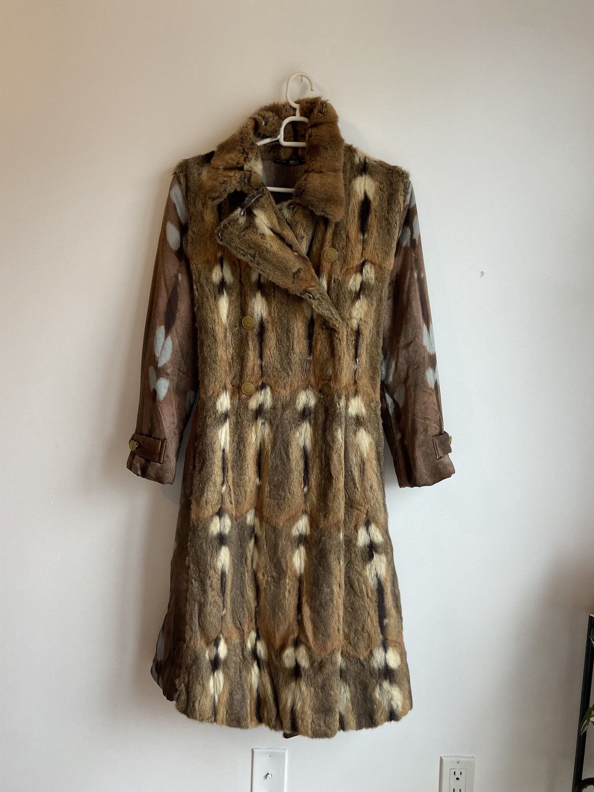 Gianfranco Ferre Gianfranco Ferré Hamster Fur Coat Size XS / US 0-2 / IT 36-38 - 1 Thumbnail