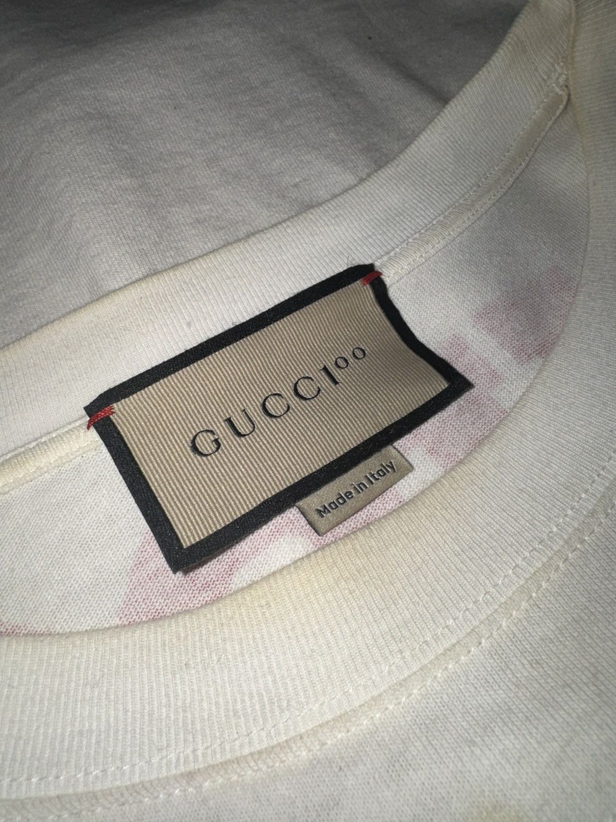 Gucci Gucci 100 Oversized Tee Size US XL / EU 56 / 4 - 3 Thumbnail