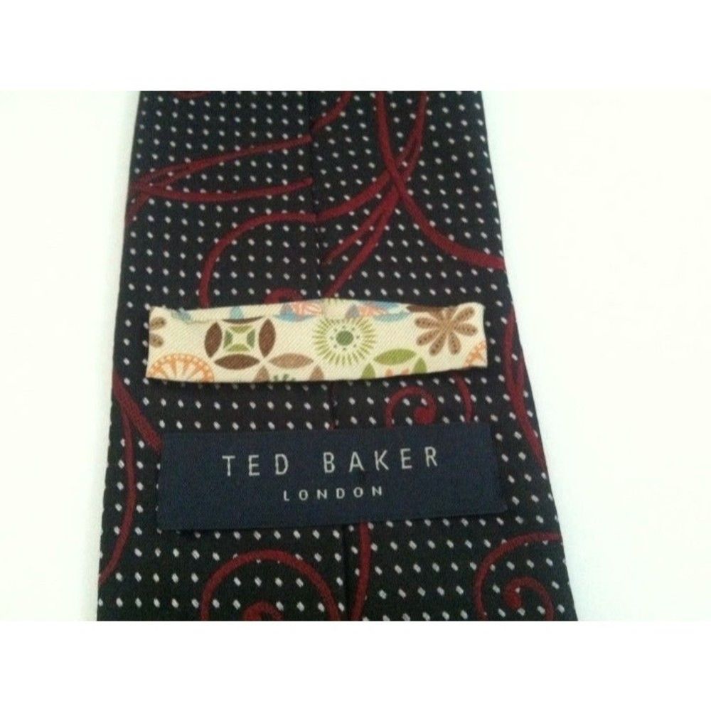 Ted Baker TED BAKER MEN'S NEW TIE WIDTH: 3 3/8" Size ONE SIZE - 5 Thumbnail