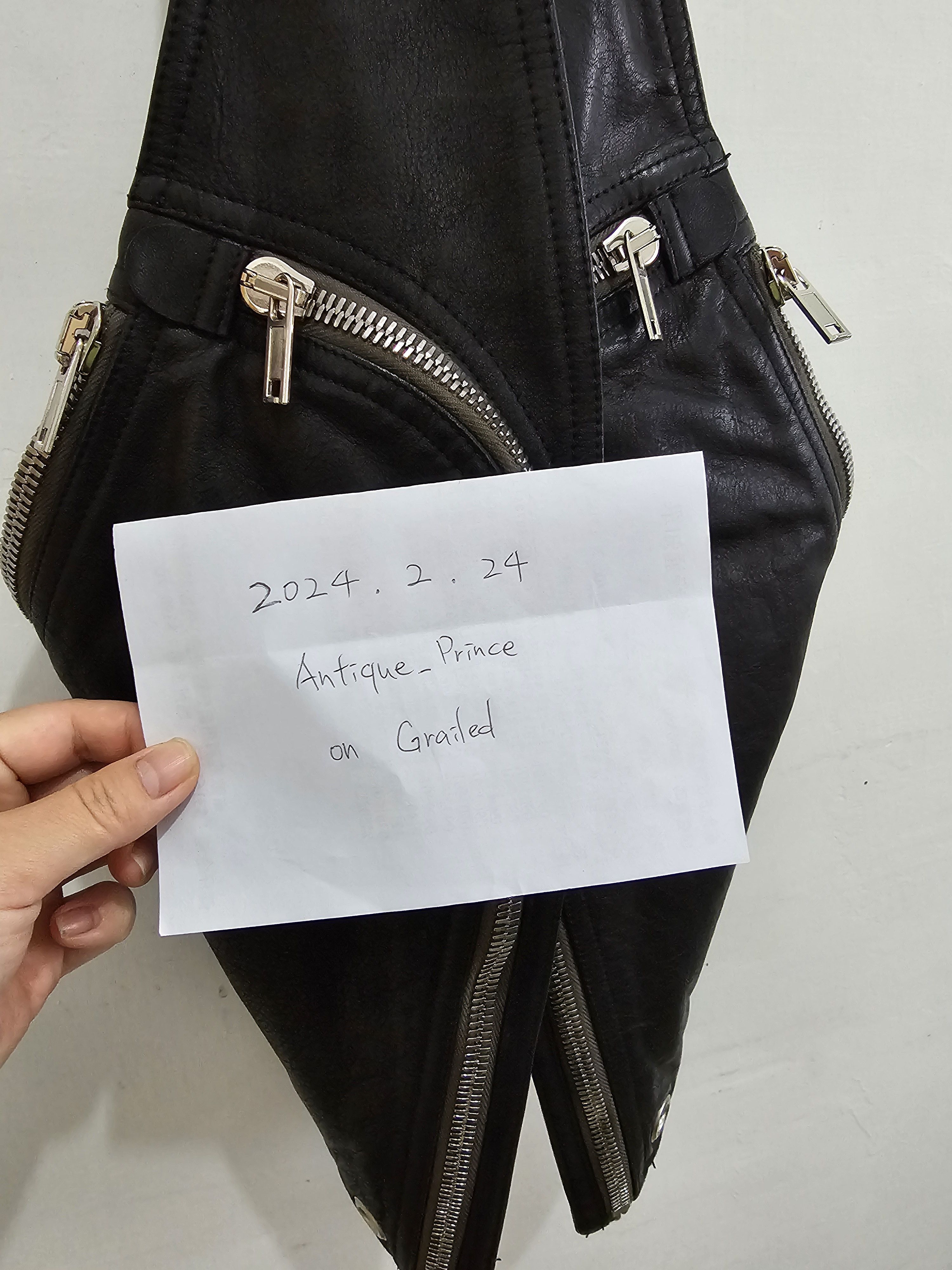 トップス RICK OWENS BAUHAUS VEST leather 48 Rick Owens Bauhaus Leather Vest | Black | FARFETCH