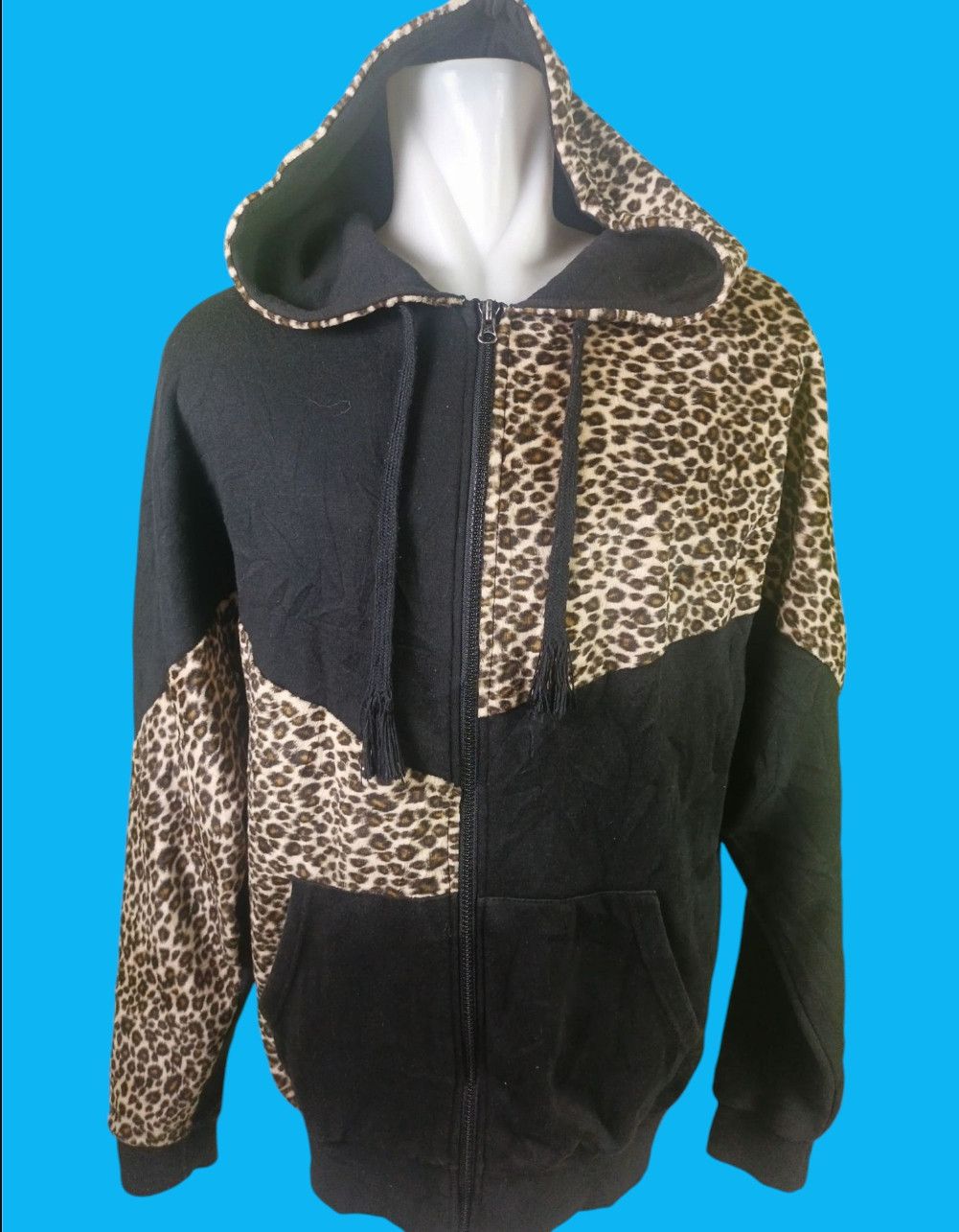 Beauty Beast × Hysteric Glamour × Japanese Brand Leopard Batwing Zip Hoodie if6was9 LGB style "No Tags" Size US XL / EU 56 / 4 - 23 Thumbnail