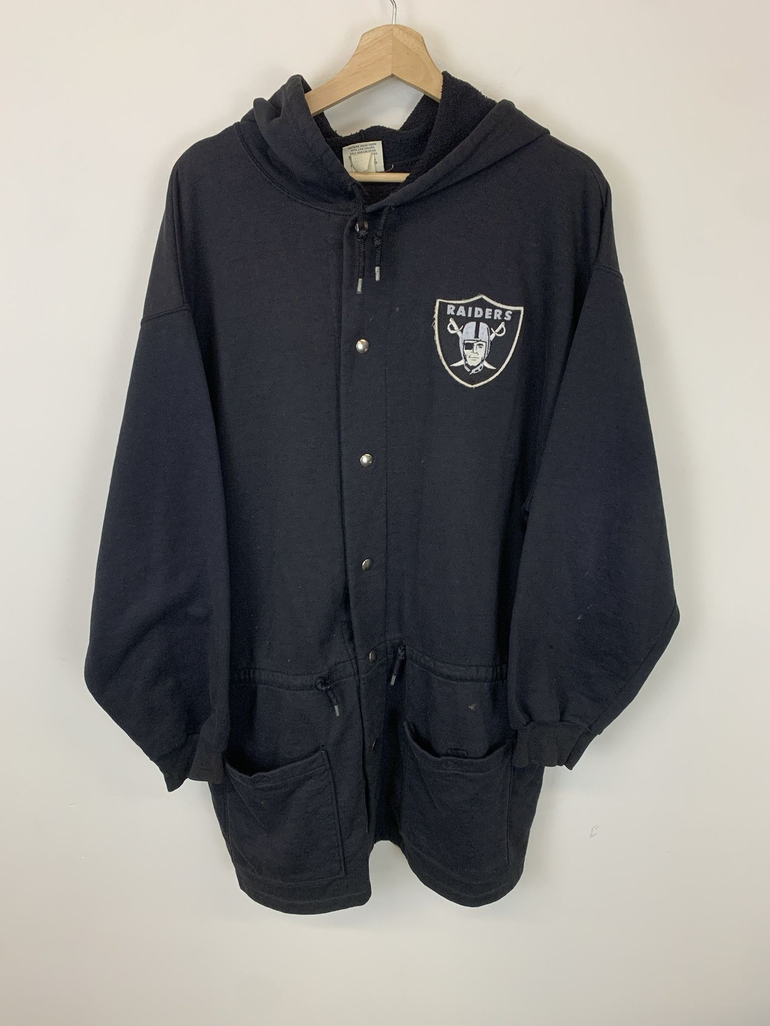 NFL × Vintage Vintage Crewneck Oakland Raiders Long Snap Vintage Sweatshirt Hoodie Size XL Size US XL / EU 56 / 4 - 1 Thumbnail