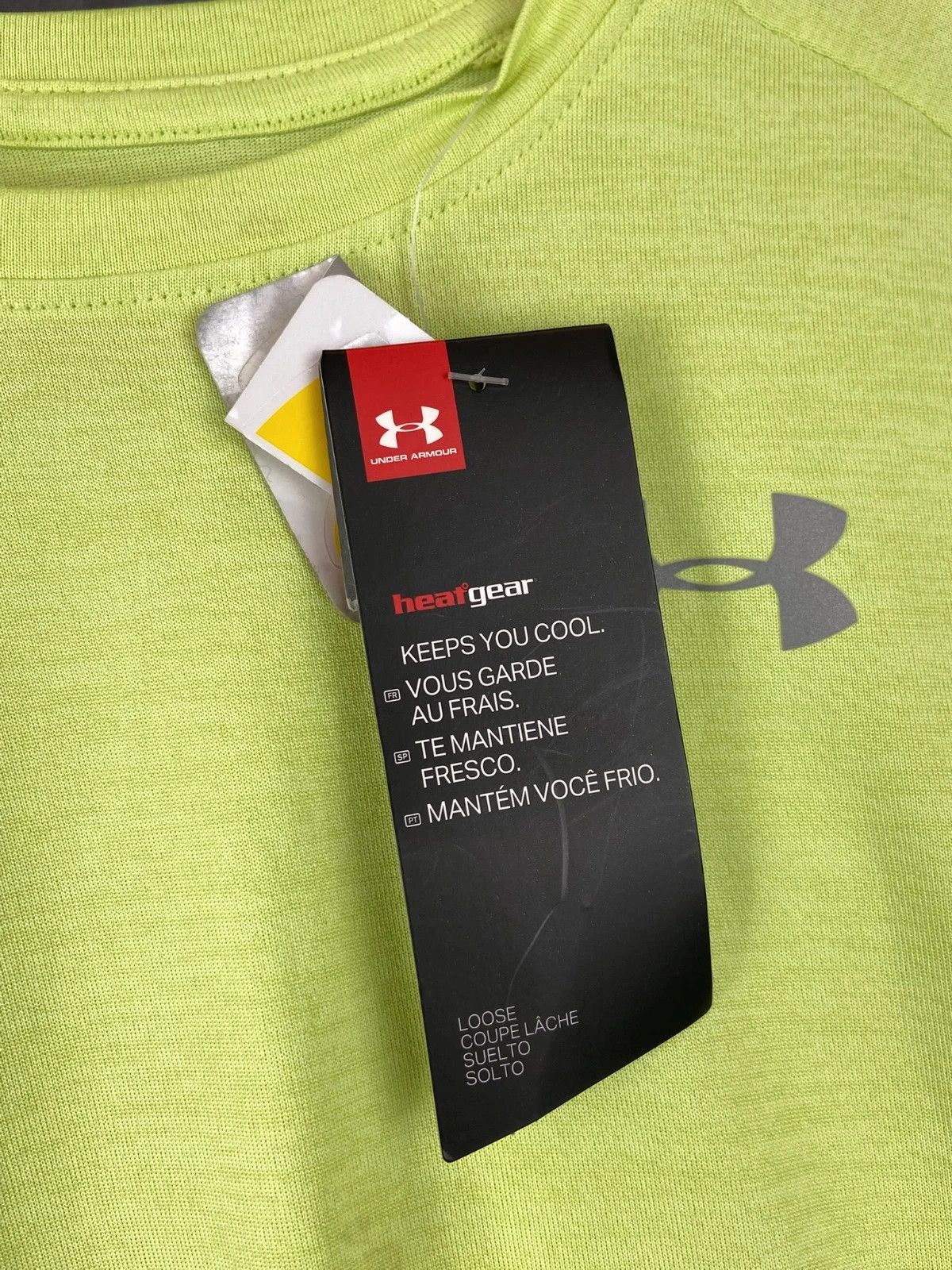 Under Armour Under Armour lime green sport shirt XL Size US XL / EU 56 / 4 - 3 Thumbnail
