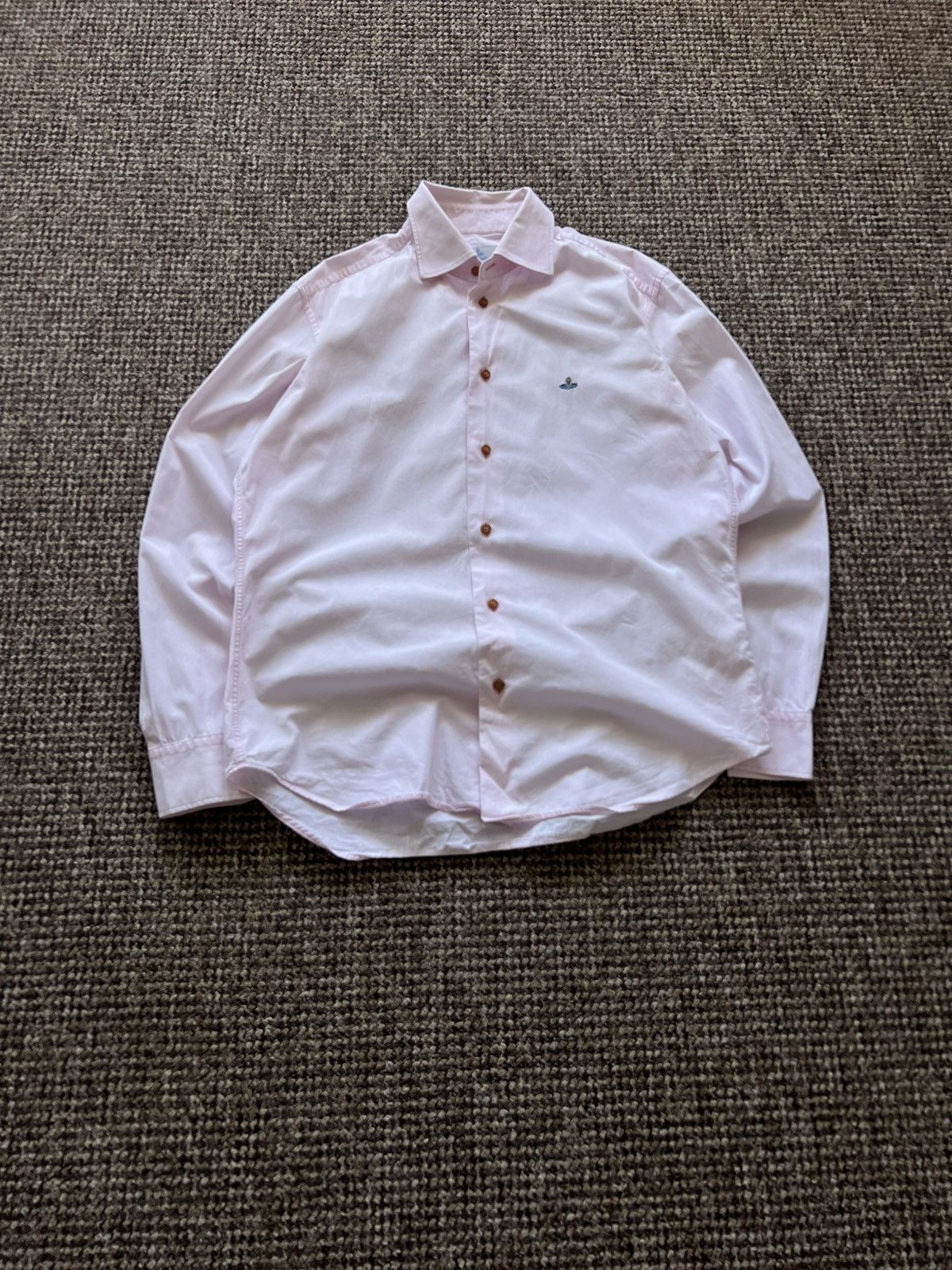 Vivienne Westwood Vivienne Westwood Button App Vintage Shirt Pink Rare Size US XL / EU 56 / 4 - 2 Thumbnail