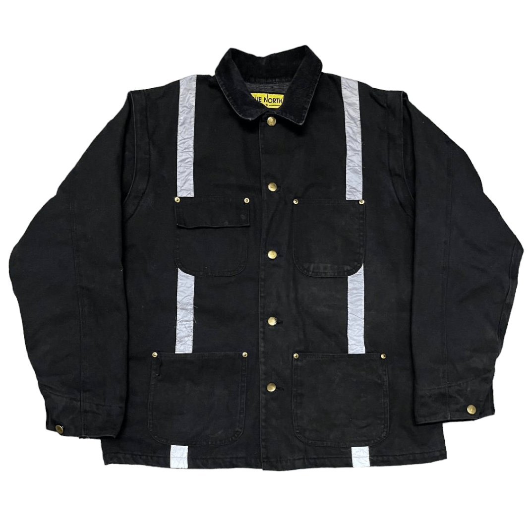 Vintage Vintage Due North Reflective Transformer Chore Jacket Size US L / EU 52-54 / 3 - 2 Thumbnail