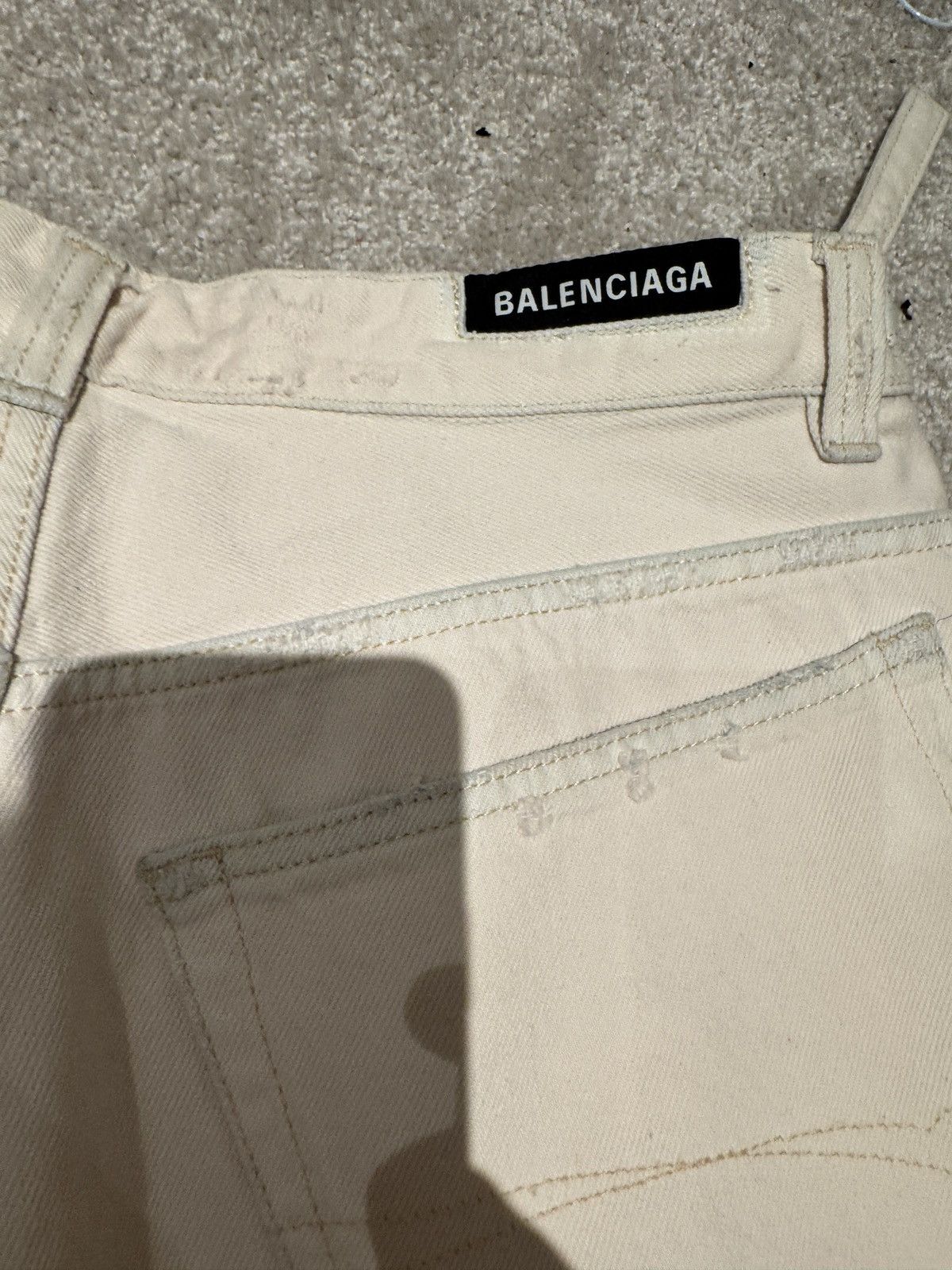 Balenciaga baggy cargo pants