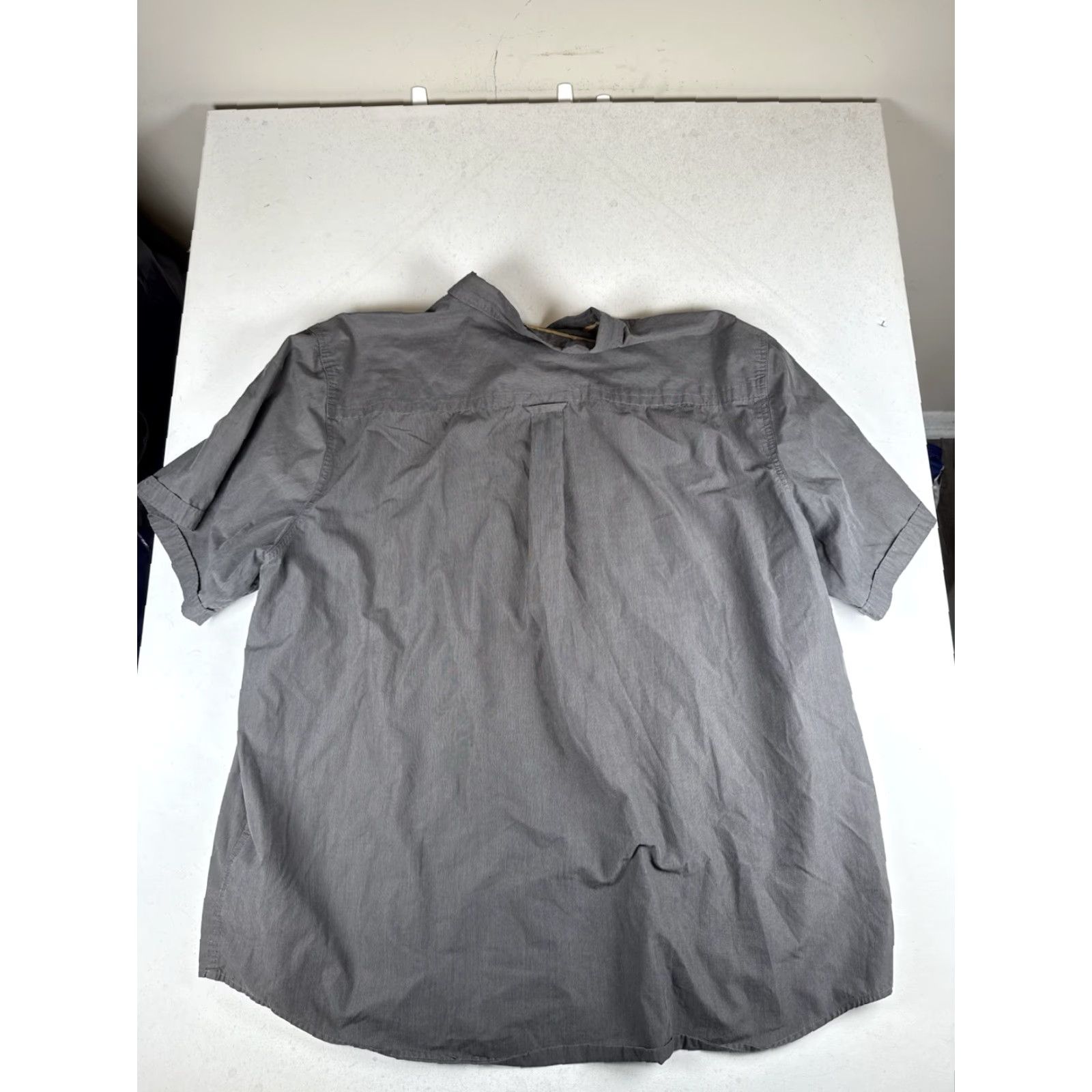 Harley Davidson Harley-Davidson Shirt 3XL Button-Up Pocket Black Gray Short Sleeve Button-Down Men Size US XXL / EU 58 / 5 - 6 Thumbnail