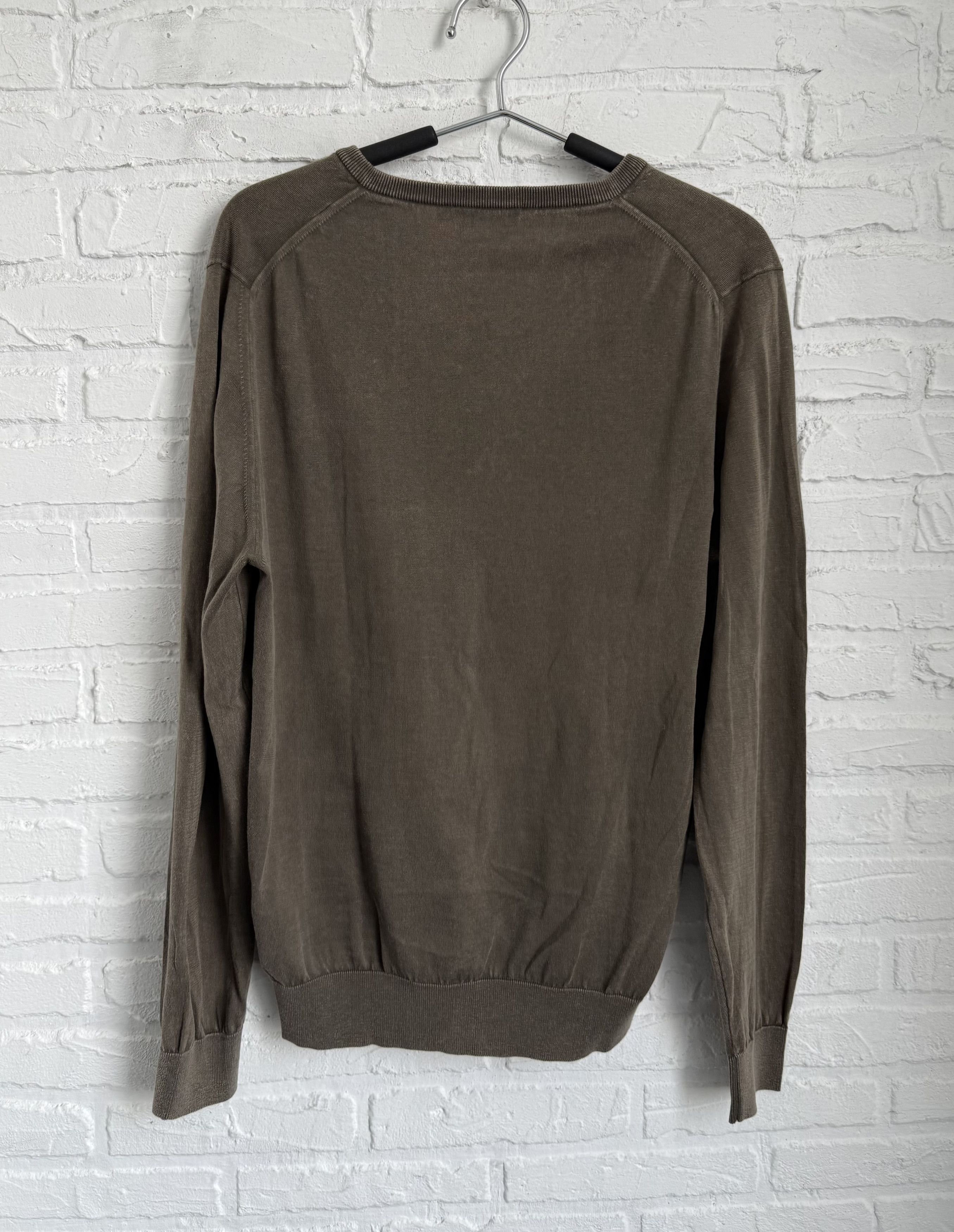 Moncler Moncler maglione tricot scollo A V-neck Garment Dye jumper Size US M / EU 48-50 / 2 - 10 Thumbnail