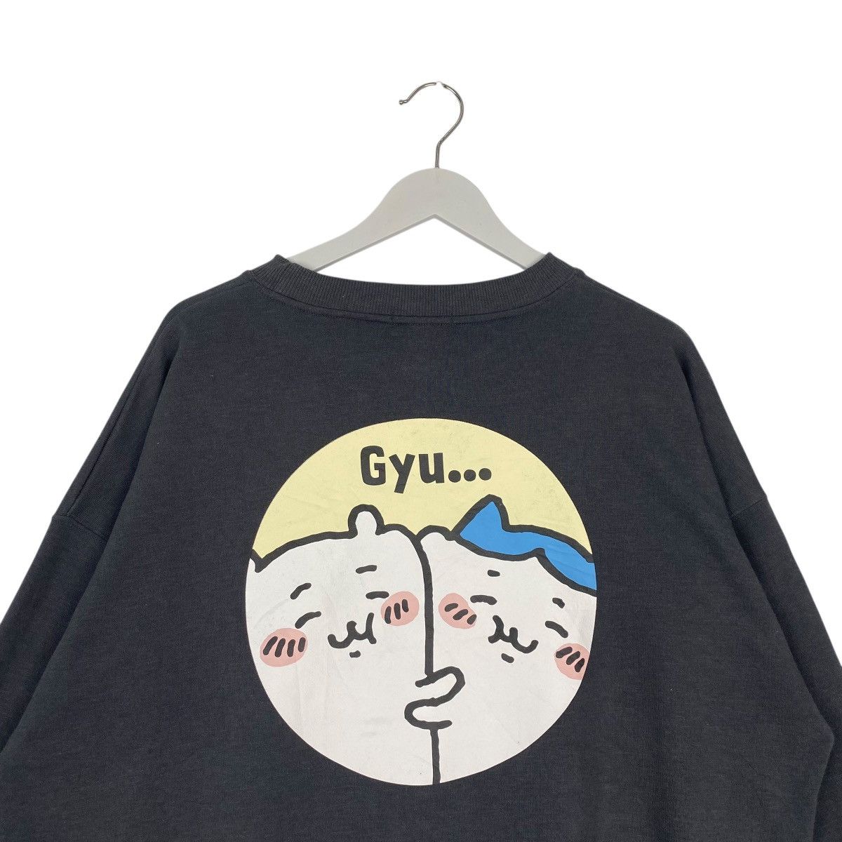 Other Vintage Necobuchi San Printed Crewneck Sweatshirt Black Size US L / EU 52-54 / 3 - 5 Thumbnail