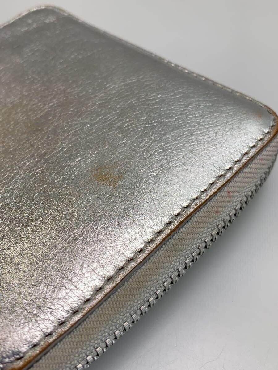 Comme des Garcons Metallic Silver Zip Wallet Size ONE SIZE - 4 Thumbnail