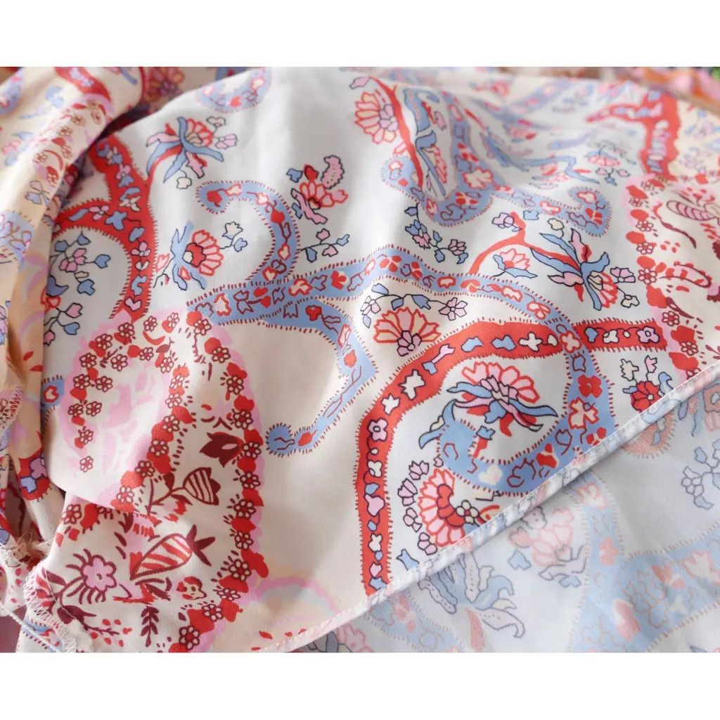 Veronica Beard Veronica Beard Kimber One Sleeve Floral Chiffon Dress Size S / US 4 / IT 40 - 8 Thumbnail