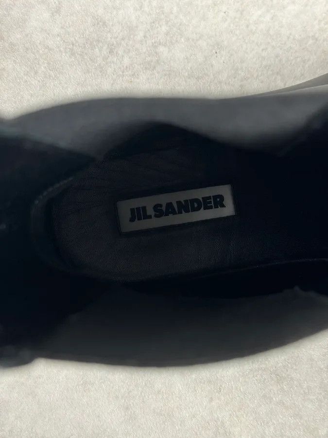 Jil Sander Jil Sander Black Ankle Leather Combat Boots Size US 9 / EU 42 - 8 Thumbnail