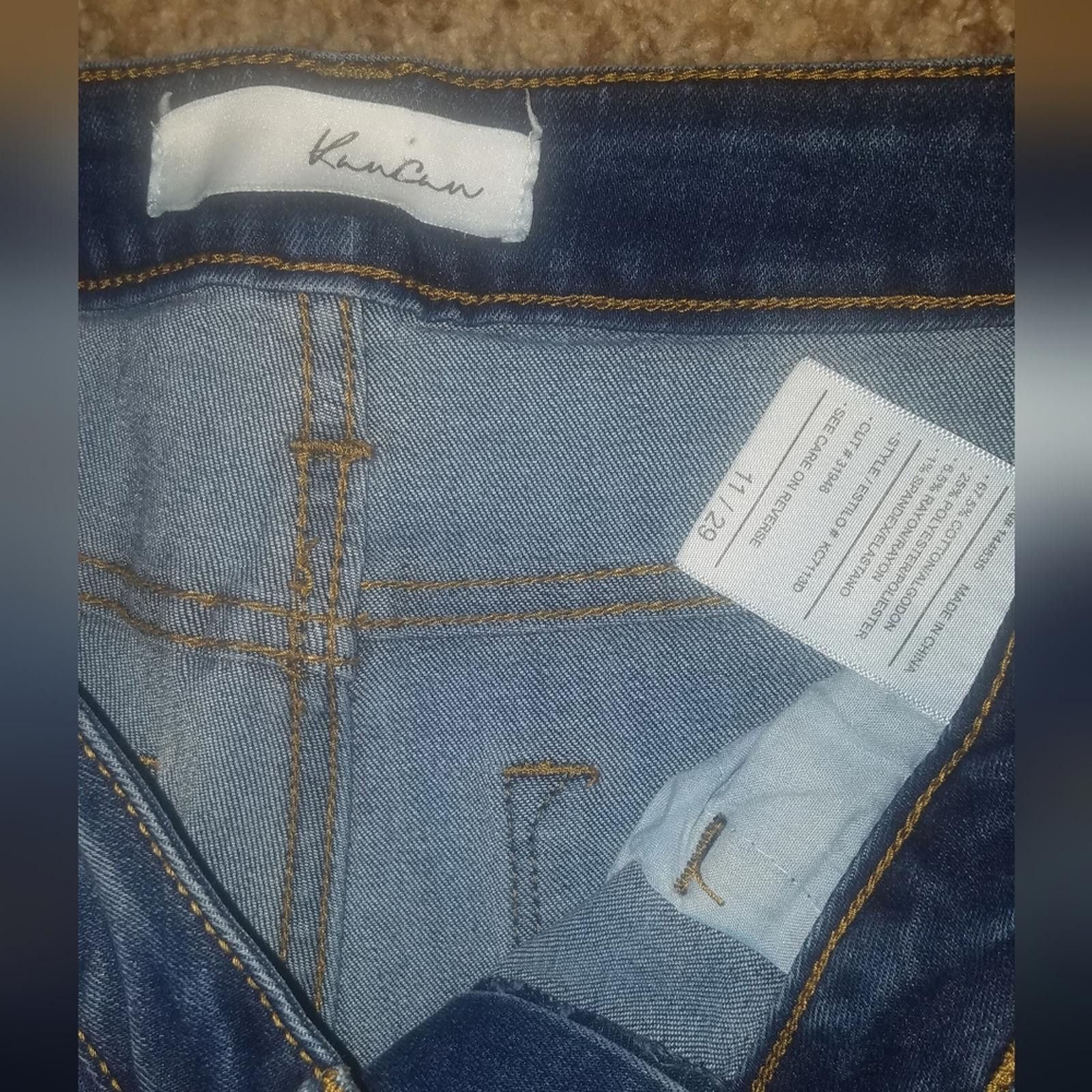 Kancan USA KanCan Women's Blue Jeans Size 11/29 Size 30" / US 8 / IT 44 - 3 Thumbnail