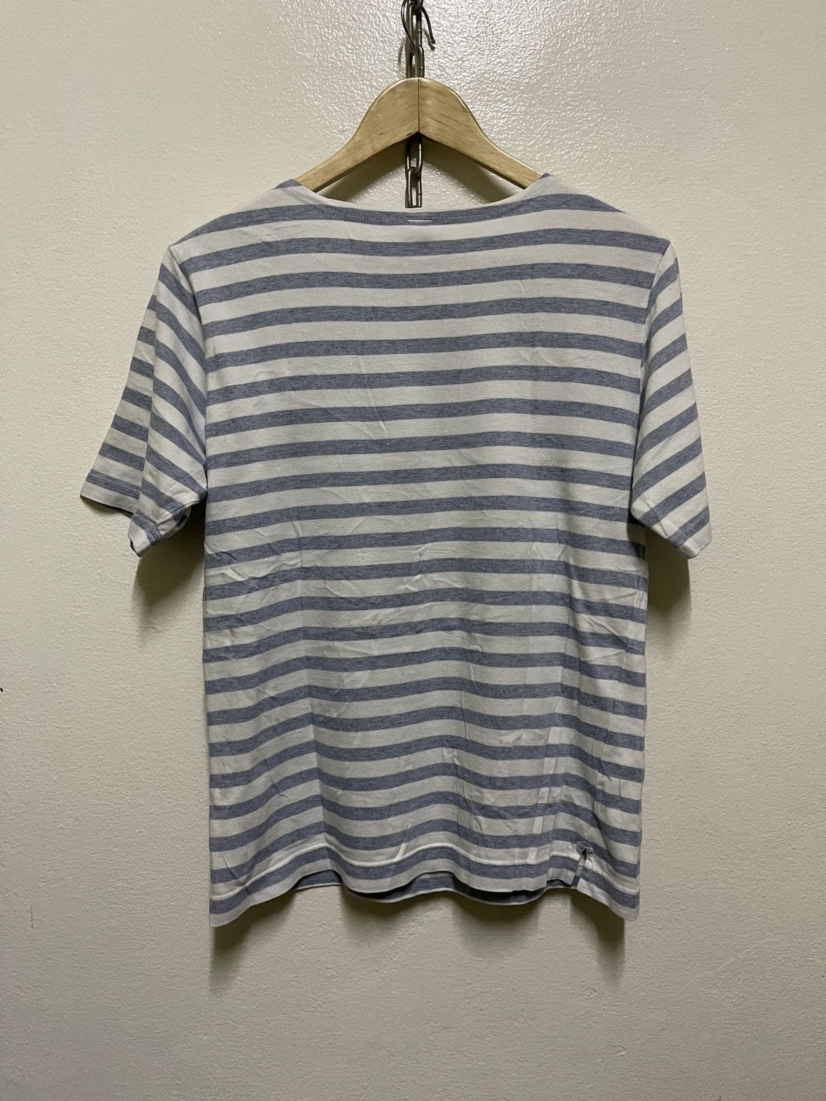 Japanese Brand × Margaret Howell MHL Striped Boat Neck T Shirt Size M / US 6-8 / IT 42-44 - 9 Thumbnail