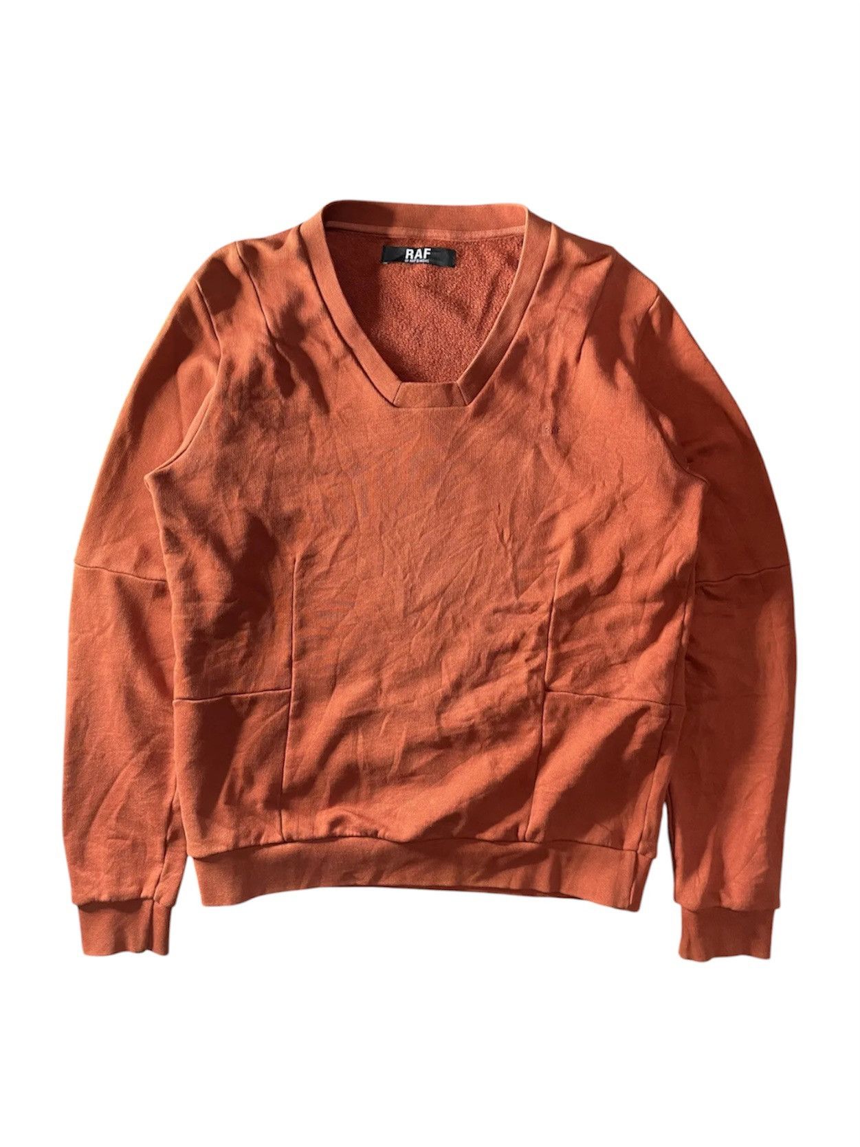 Raf Simons Raf by raf simons logo square neck sweatshirts Size US M / EU 48-50 / 2 - 1 Thumbnail