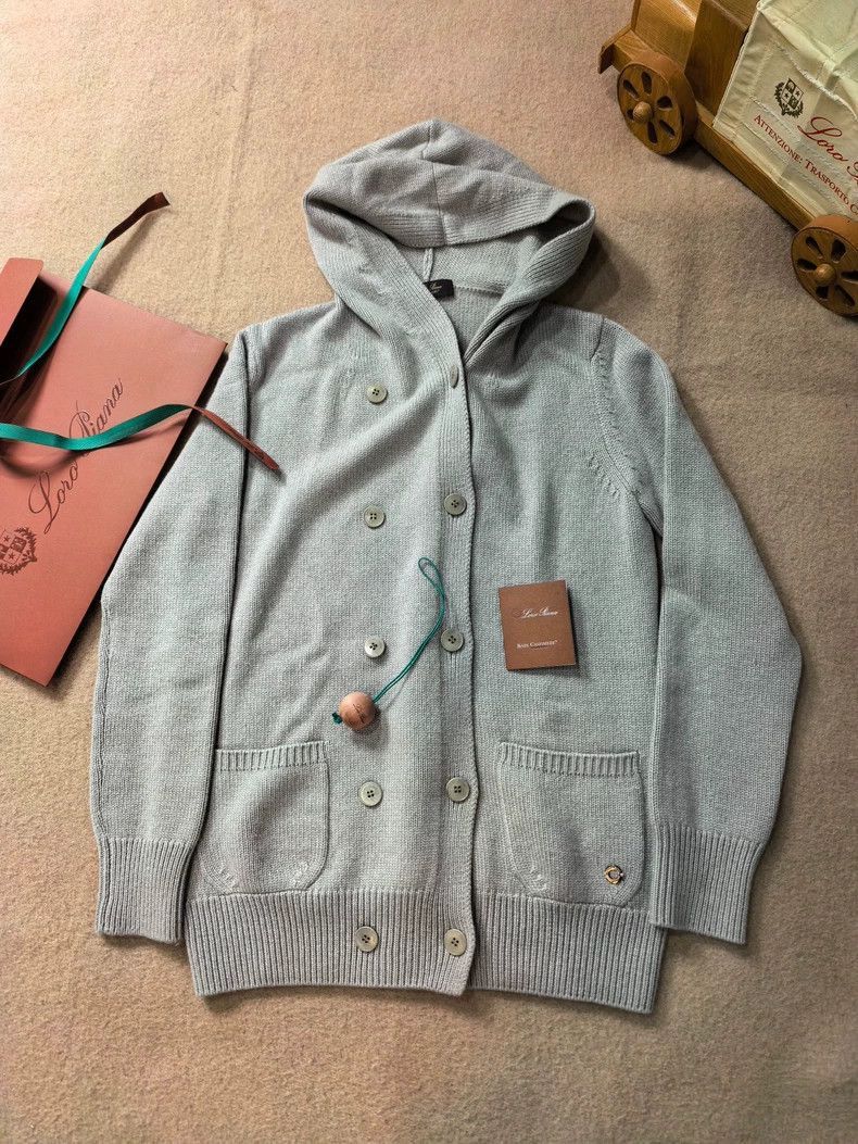 Loro Piana Loro Piana Cashmere Knit Hoodie- Size US M / EU 48-50 / 2 - 1 Thumbnail