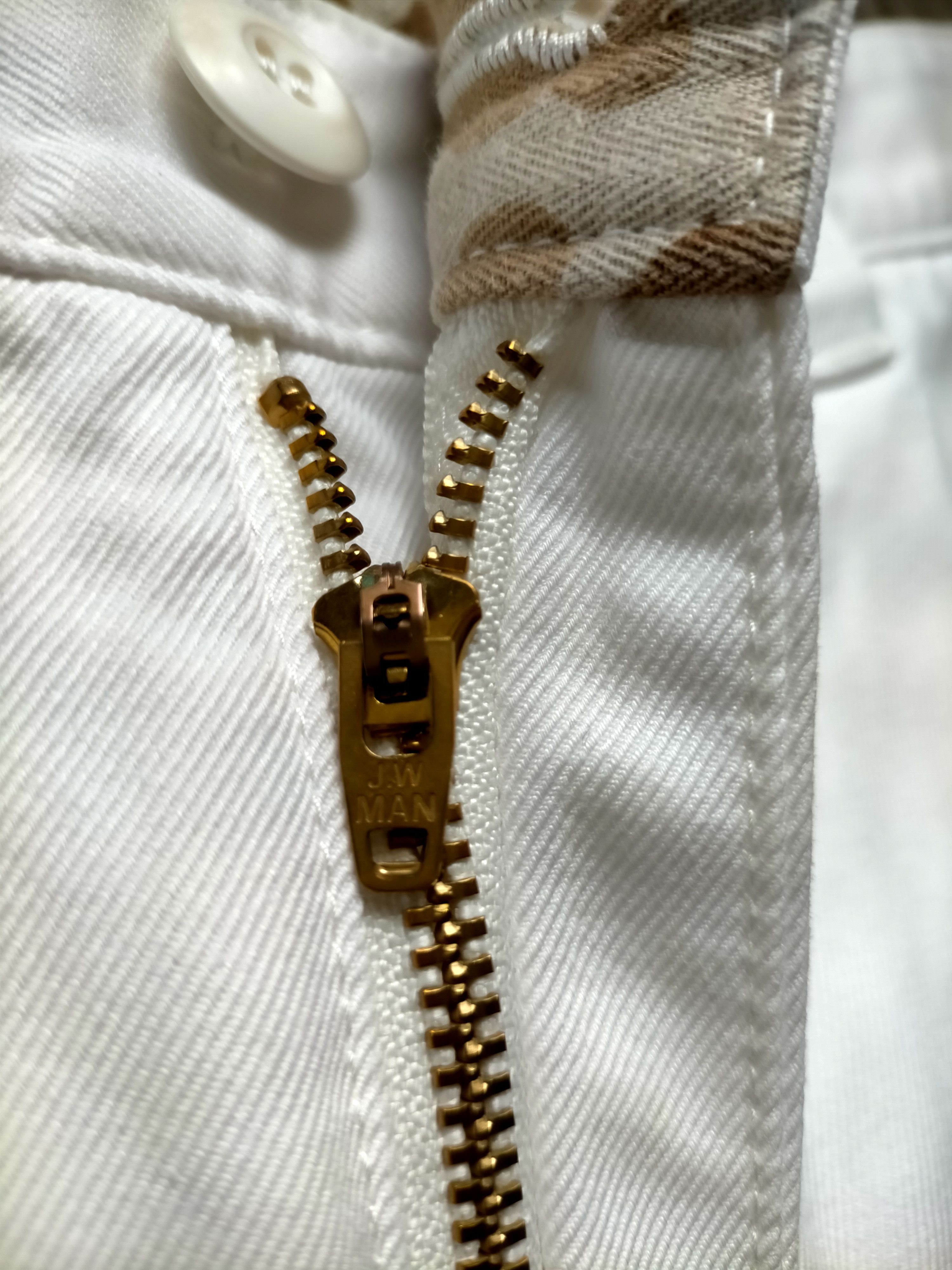Comme des Garcons Junya Watanabe Comme des Garcons Baggy Trouser White Pants Size US 32 / EU 48 - 16 Thumbnail