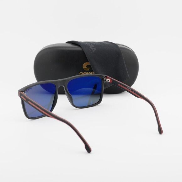 Carrera CARRERA 8064/S 0OIT Q3 Sunglasses Black Square Frame Size ONE SIZE - 11 Thumbnail