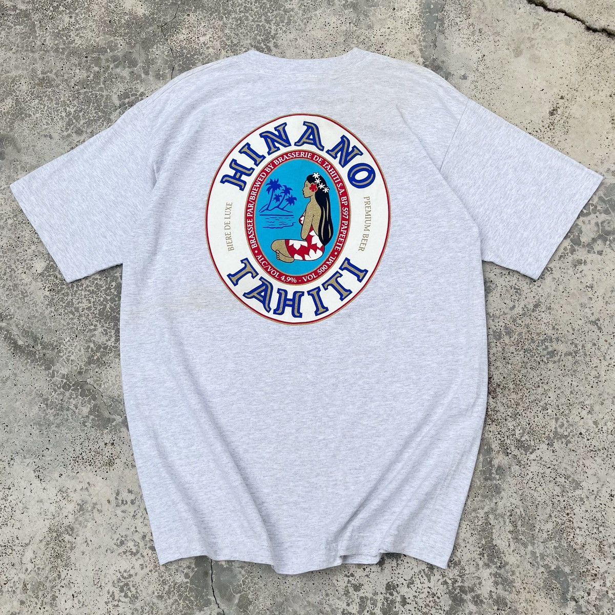 Vintage Vintage 90s Hinano Tahiti Nice Sexy Hawaiian Graphic Design Size US XL / EU 56 / 4 - 1 Thumbnail