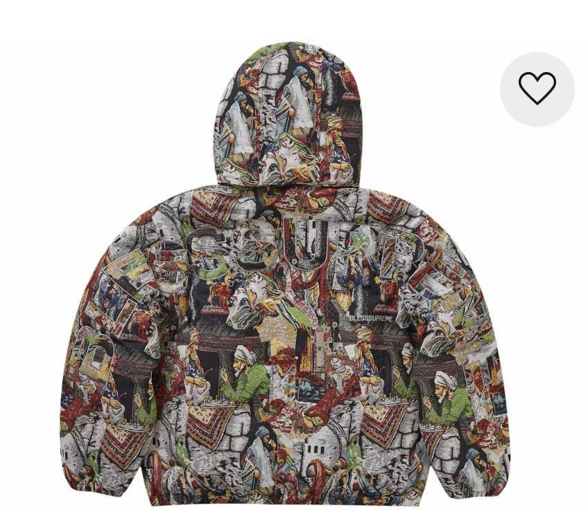 Bless × Supreme Supreme x Bless tapestry down puffer jacket Size US S / EU 44-46 / 1 - 1 Thumbnail