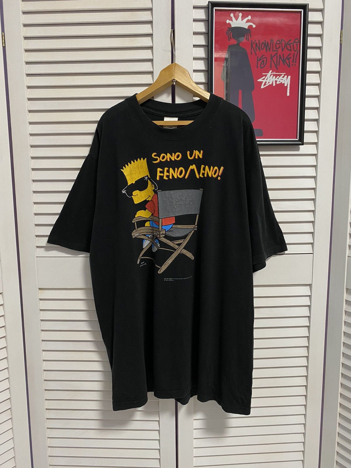 Cartoon Network × The Simpsons × Vintage Vintage 1998 T Shirt Tee Simpsons Bart Say I’m Phenomenon Size US L / EU 52-54 / 3 - 1 Thumbnail