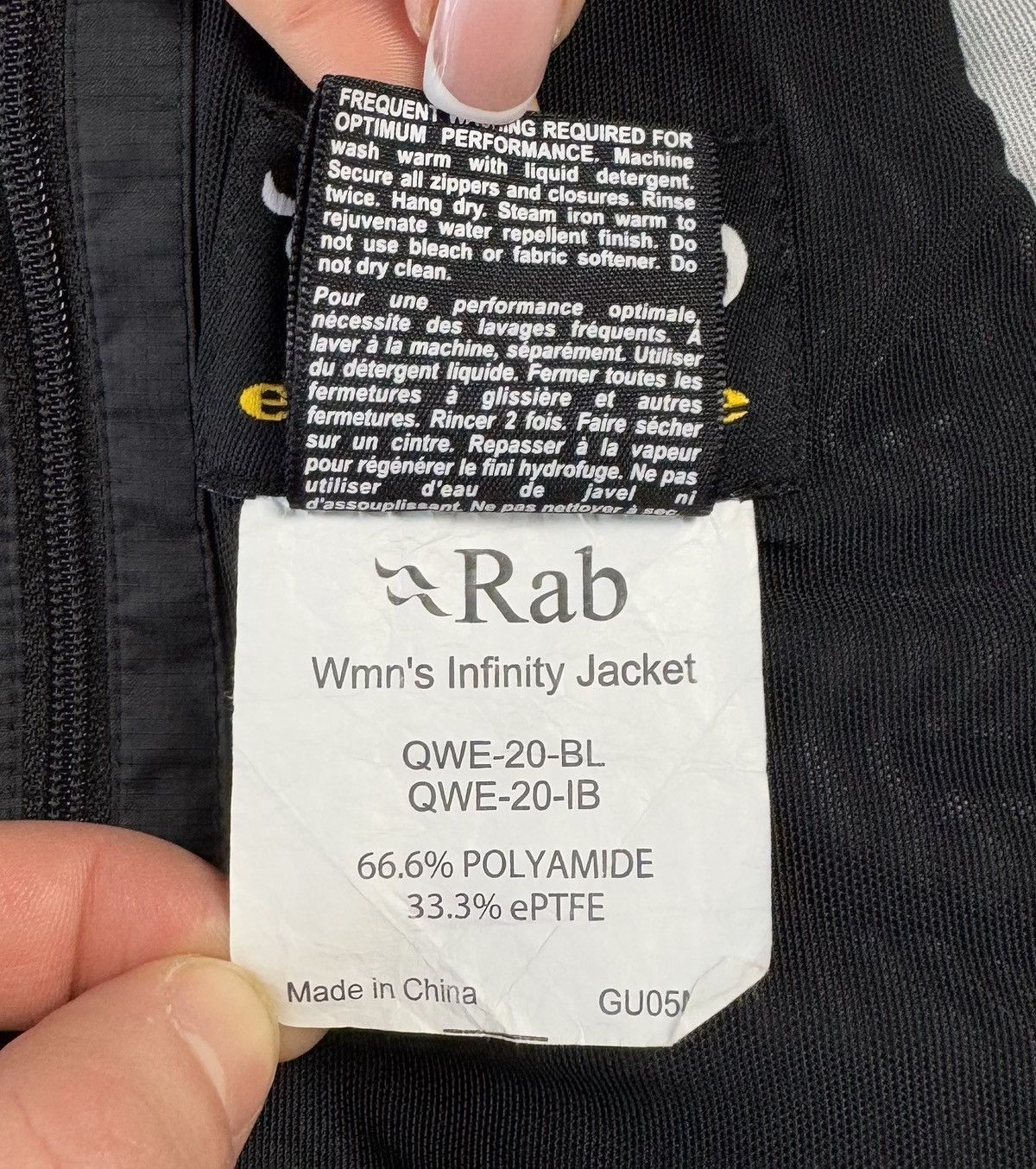 Rab Rab Extreme Women’s Infinity Outdoor Jacket Waterproof Size M / US 6-8 / IT 42-44 - 20 Thumbnail