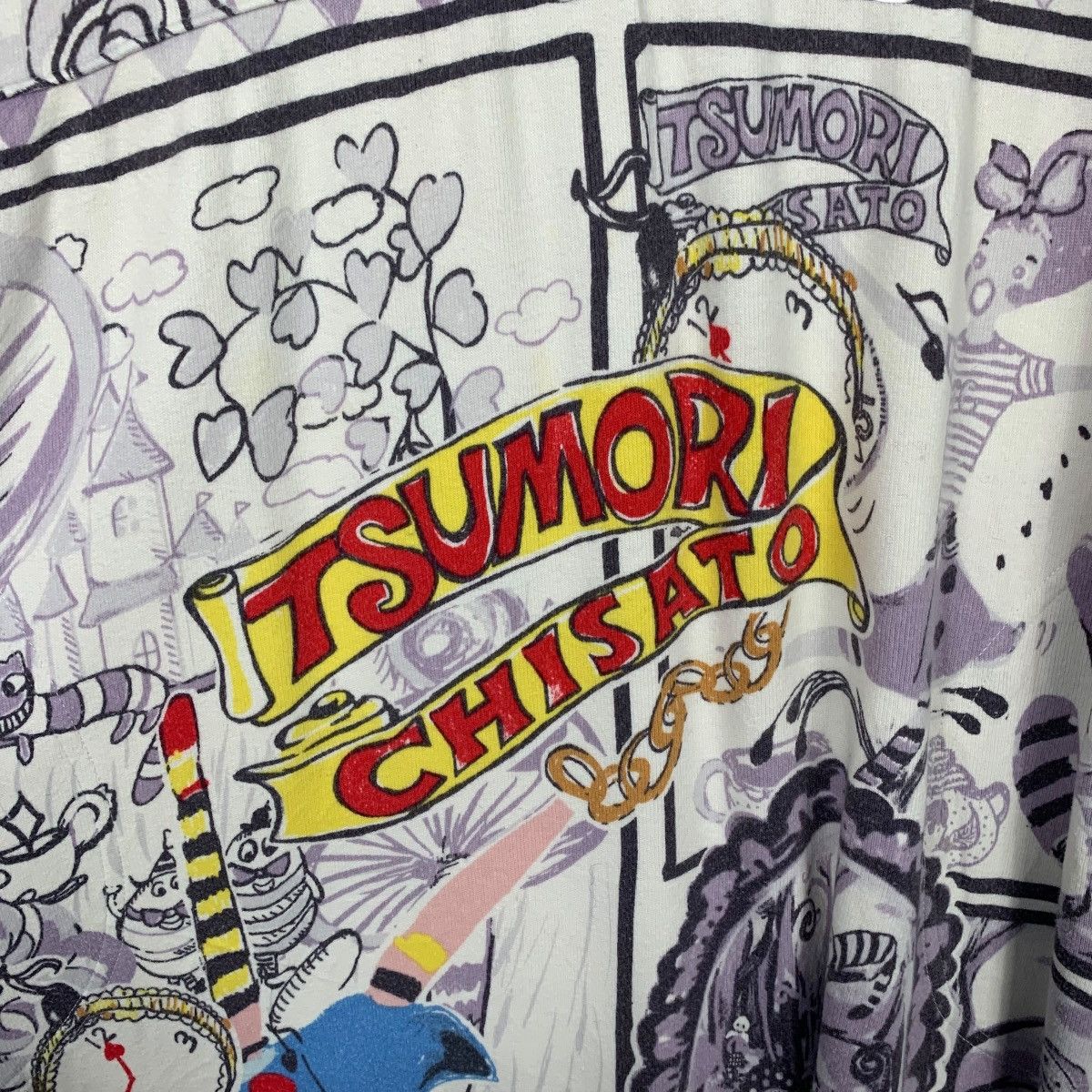 Tsumori Chisato TSUMORI CHISATO Sleep Fullprint Big Logo T Shirt #2083-C91 Size M / US 6-8 / IT 42-44 - 13 Thumbnail