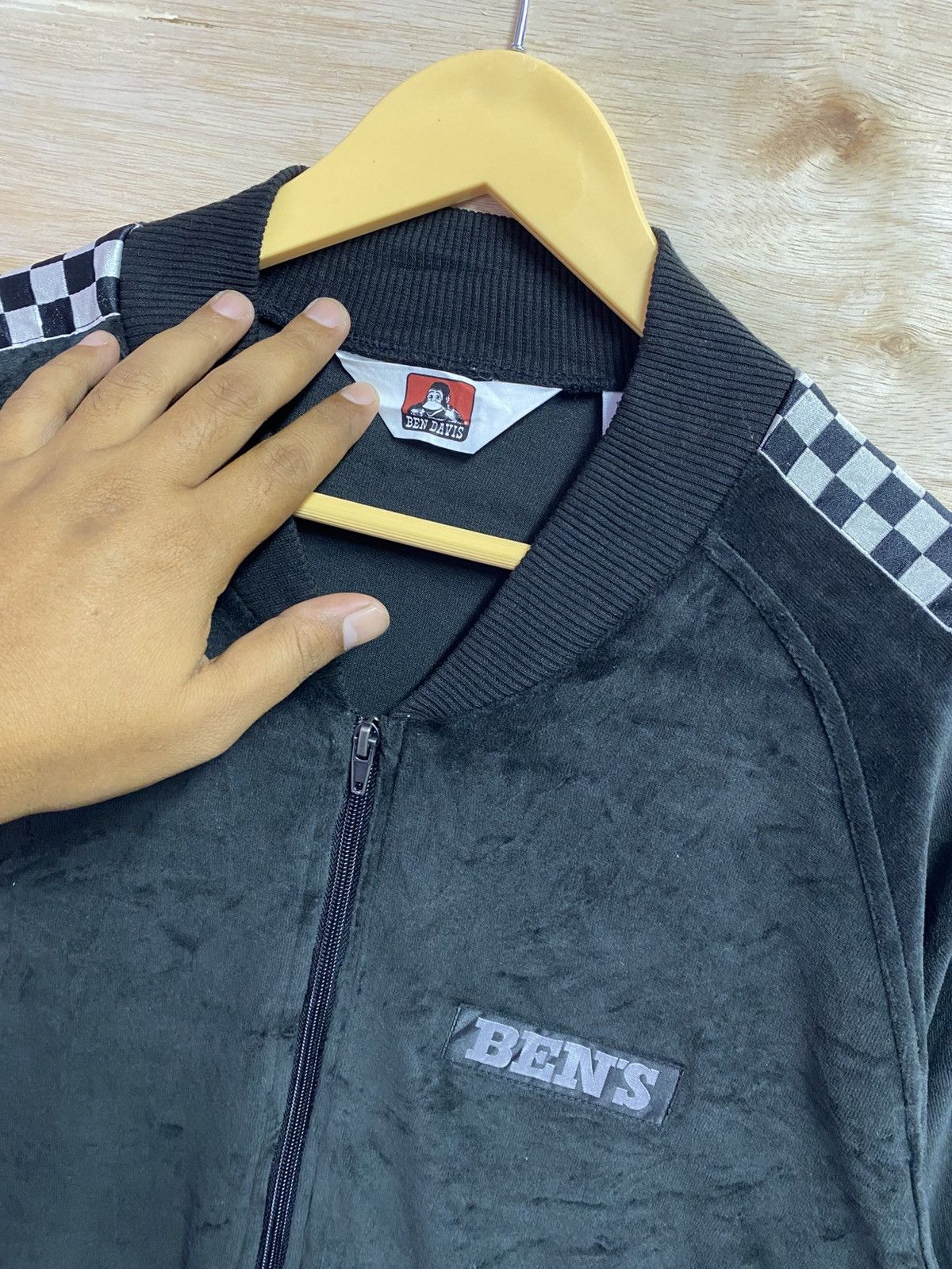 Ben Davis Ben Davis velvet zipper ups jacket Size US L / EU 52-54 / 3 - 2 Thumbnail