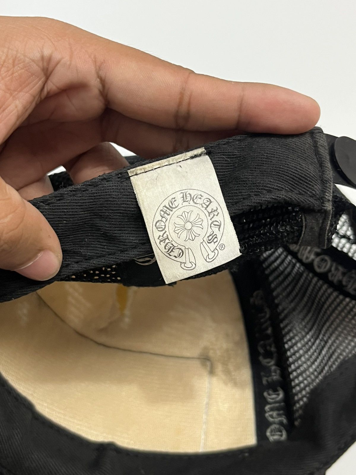 Chrome Hearts Chrome Hearts “FUCK” Hollywood Trucker Cap Size ONE SIZE - 7 Thumbnail