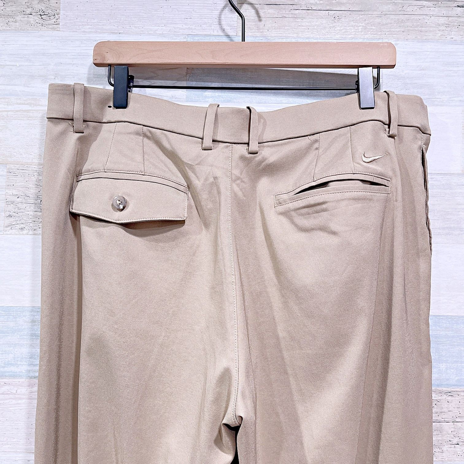 Nike NIKE Flat Front Performance Golf Pants Beige Mens 38x32 Size US 38 / EU 54 - 5 Thumbnail