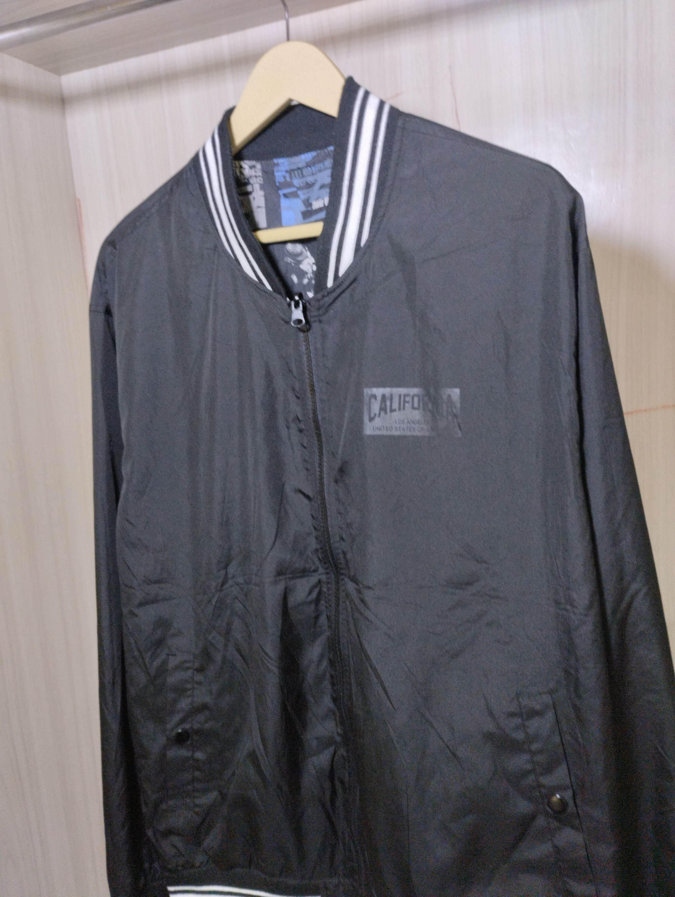 Japanese Brand Thunder storm reversible bomber jacket Size US XL / EU 56 / 4 - 5 Thumbnail