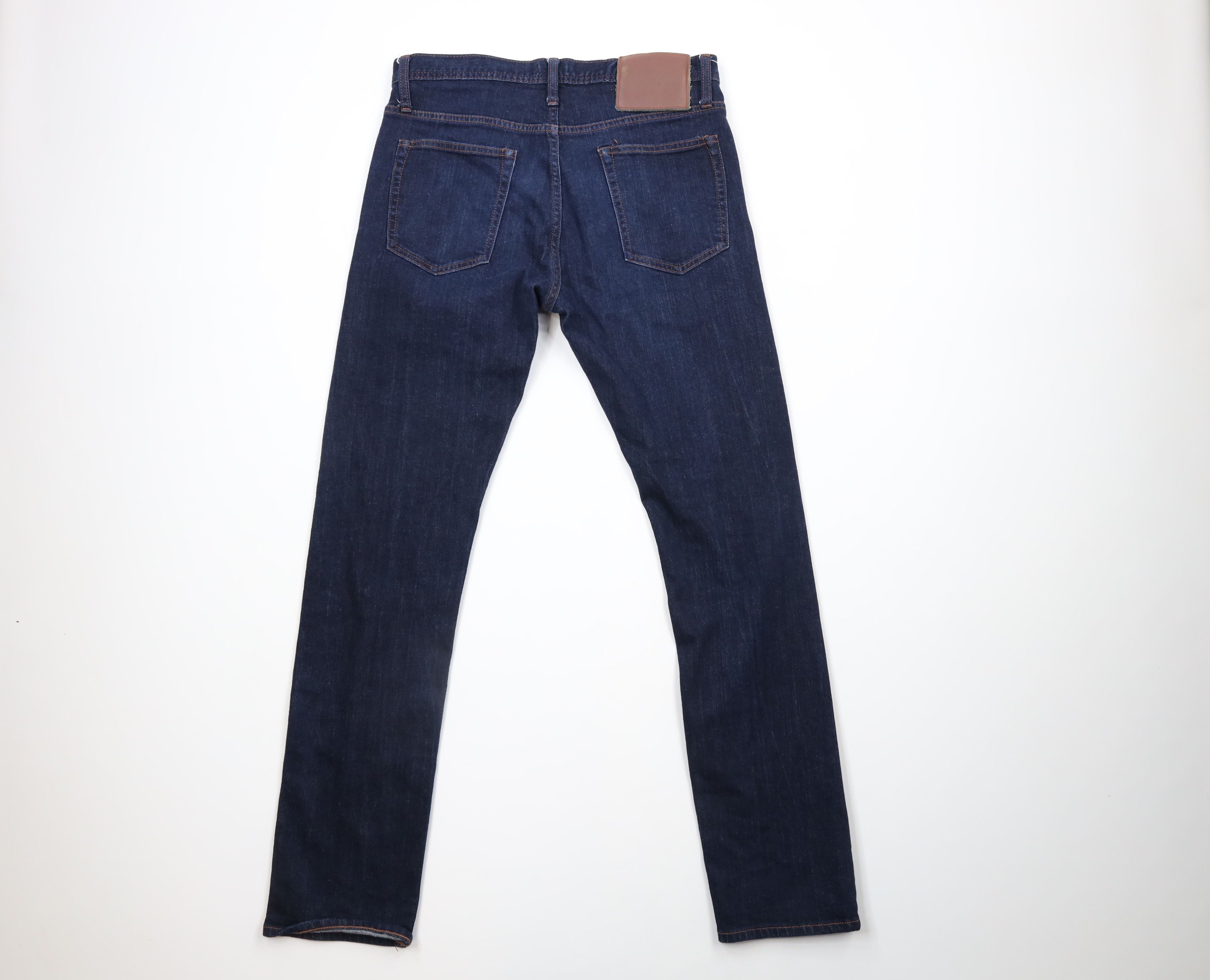 Vintage Unbranded Brand Selvedge Denim Button Fly Jeans Tapered Size US 32 / EU 48 - 9 Thumbnail