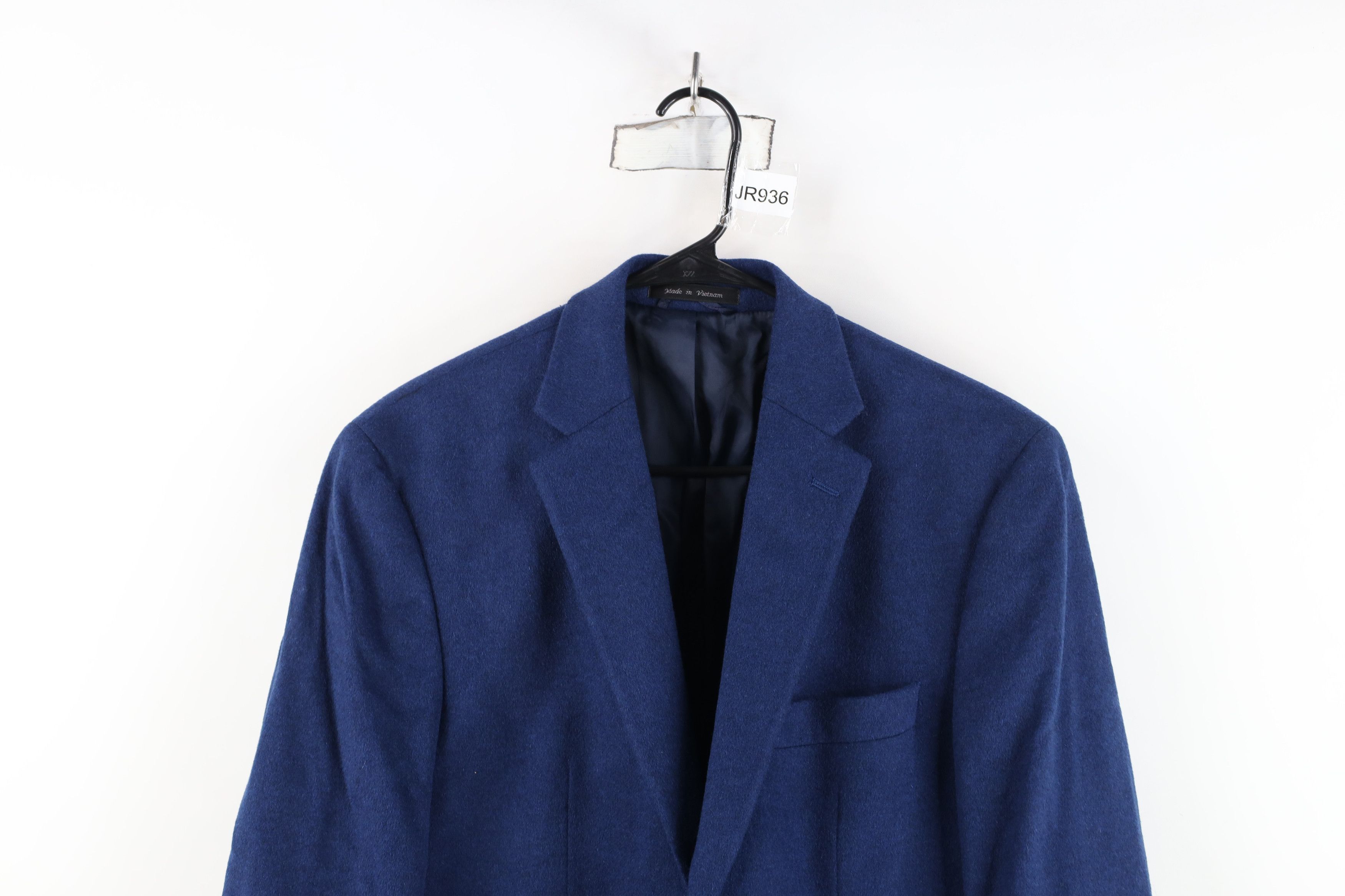 Ralph Lauren Ralph Lauren Silk Cashmere Suit Coat Blazer Jacket Blue Size US XL / EU 56 / 4 - 2 Thumbnail