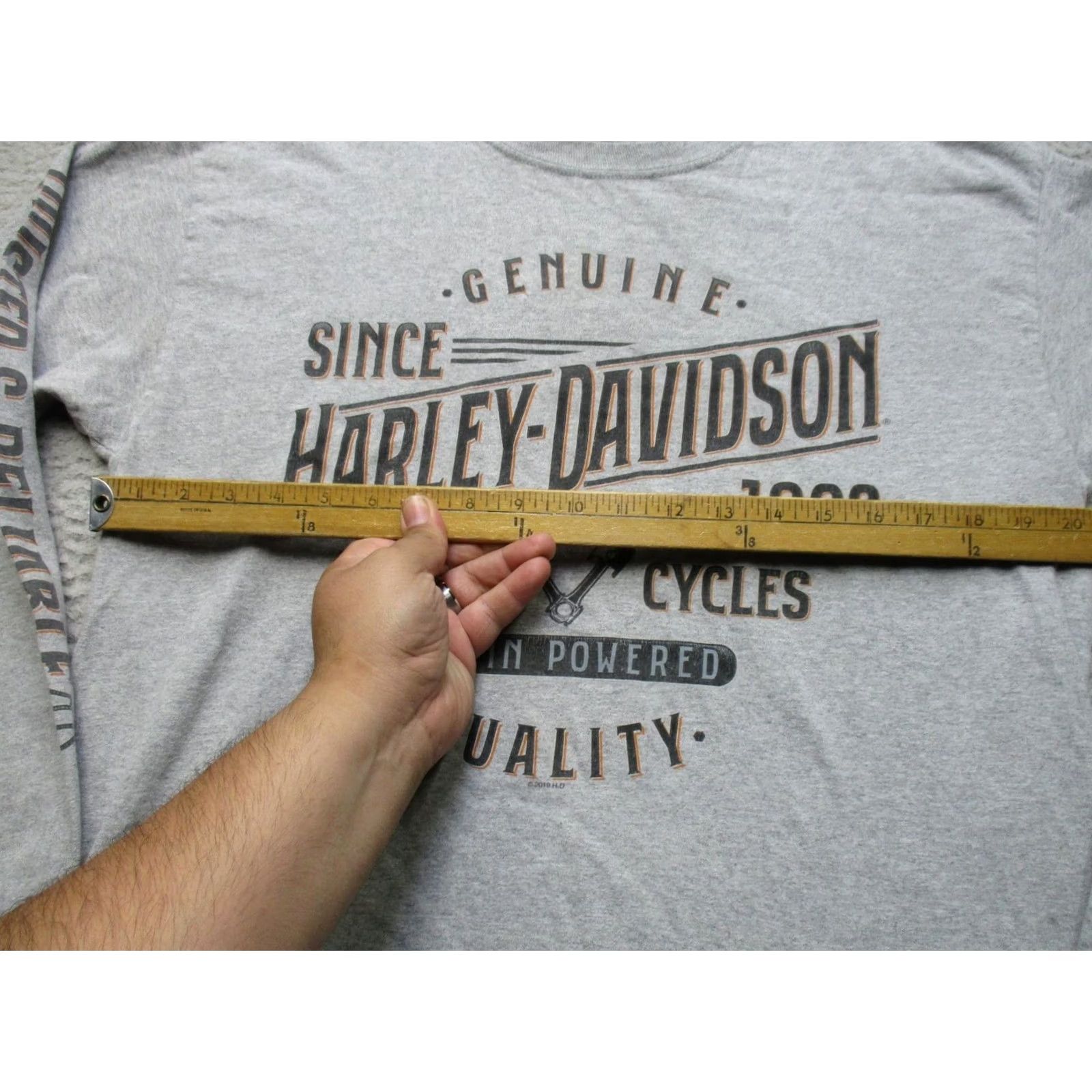 Harley Davidson Harley Davidson Shirt Mens L Long Sleeve Graphic Tee Three Rivers Pittsburgh Size US L / EU 52-54 / 3 - 5 Thumbnail