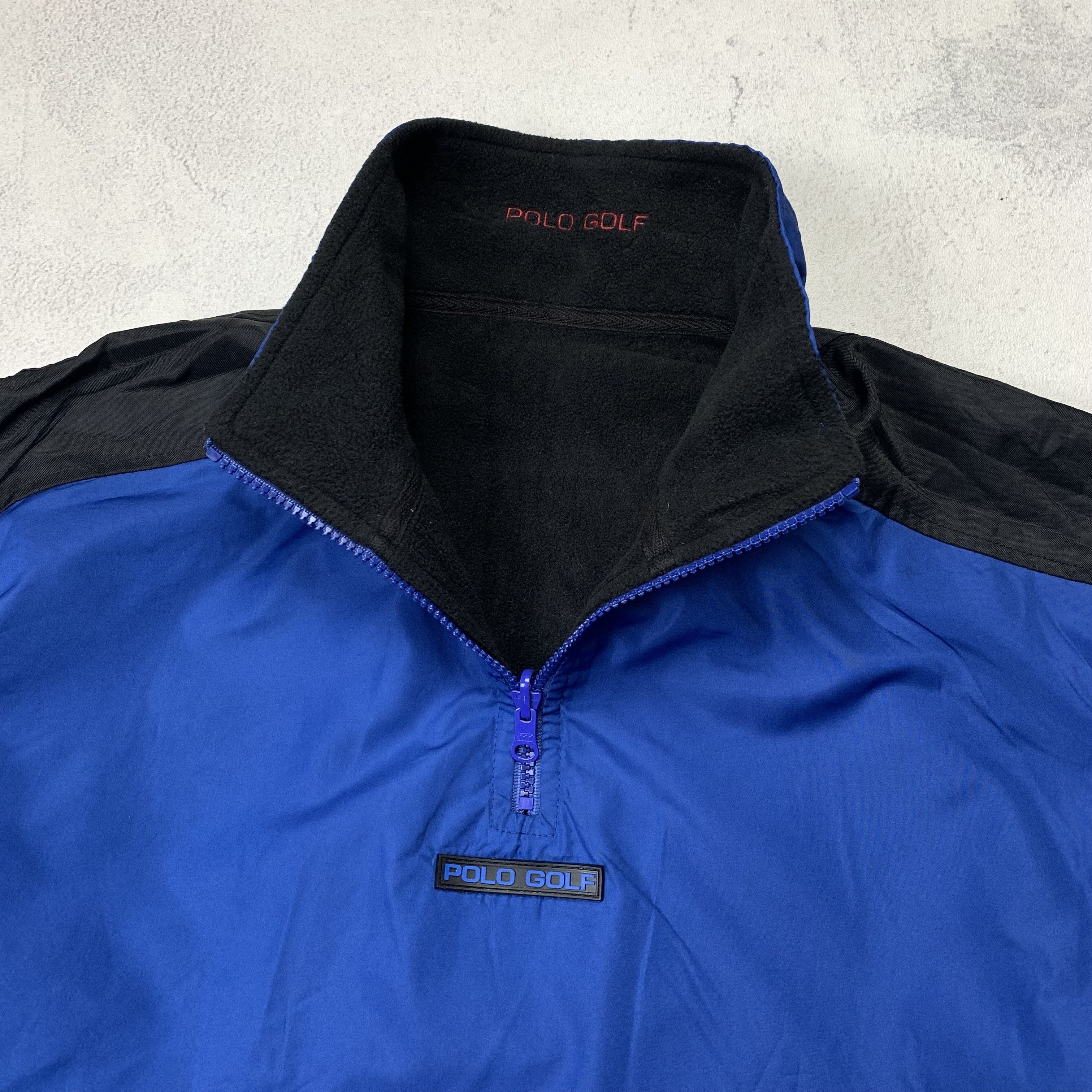 Polo Ralph Lauren Polo Golf Ralph Lauren Reversible Fleece Half Zip Jacket Size US L / EU 52-54 / 3 - 7 Thumbnail
