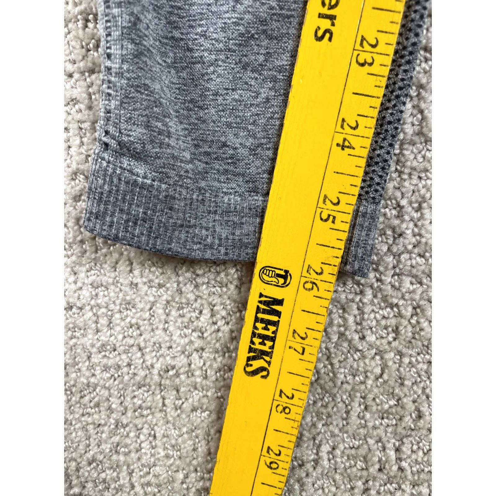 Gymshark Gymshark Leggings Womens Medium Adapt Marl Seamless Gray Stretch Gym Workout Clothing Ankle Athleisure Mens? Size 32" / US 10 / IT 46 - 2 Thumbnail