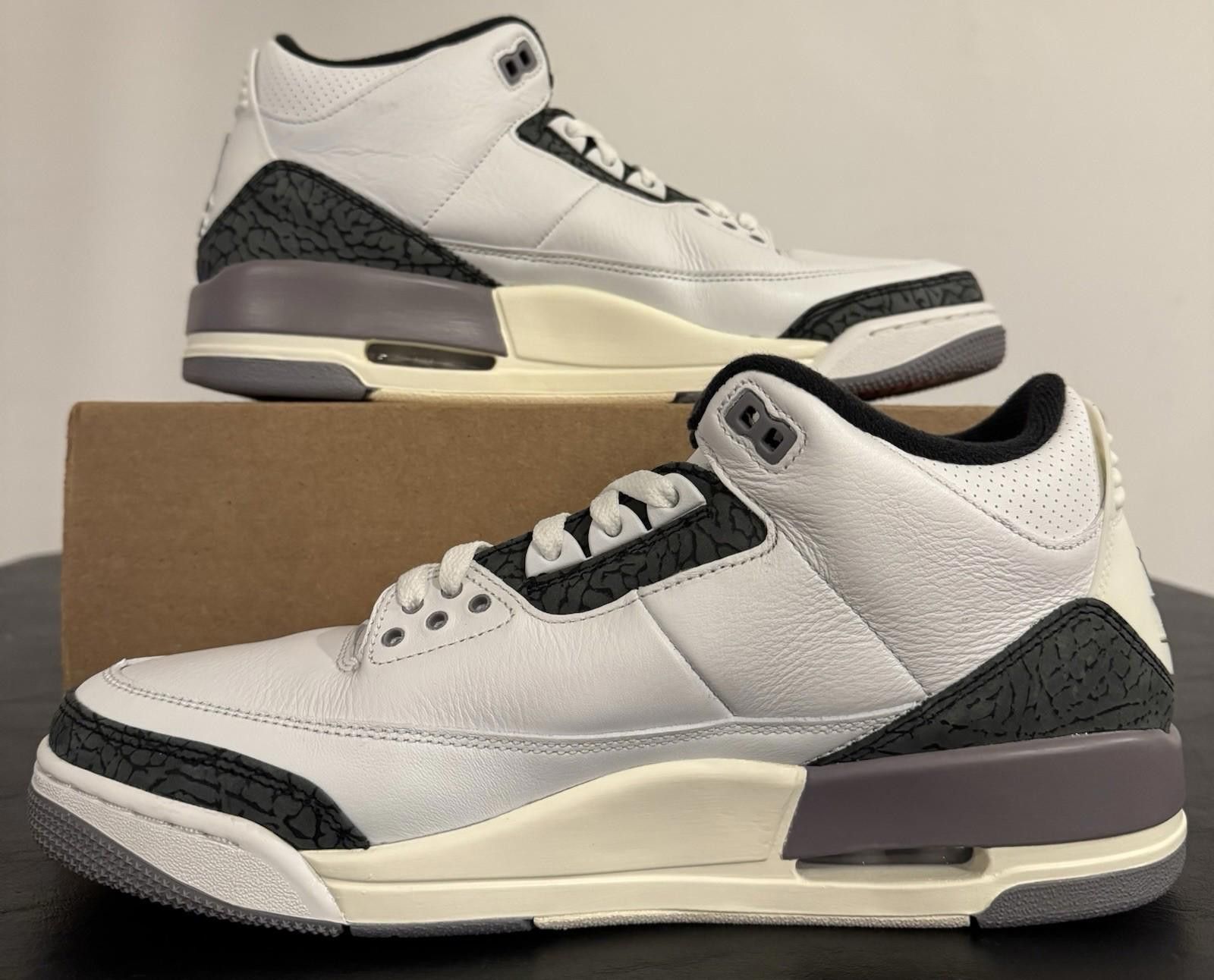 Jordan Brand Size 11 - Air Jordan 3 Retro Cement Grey Size US 11 / EU 44 - 3 Thumbnail