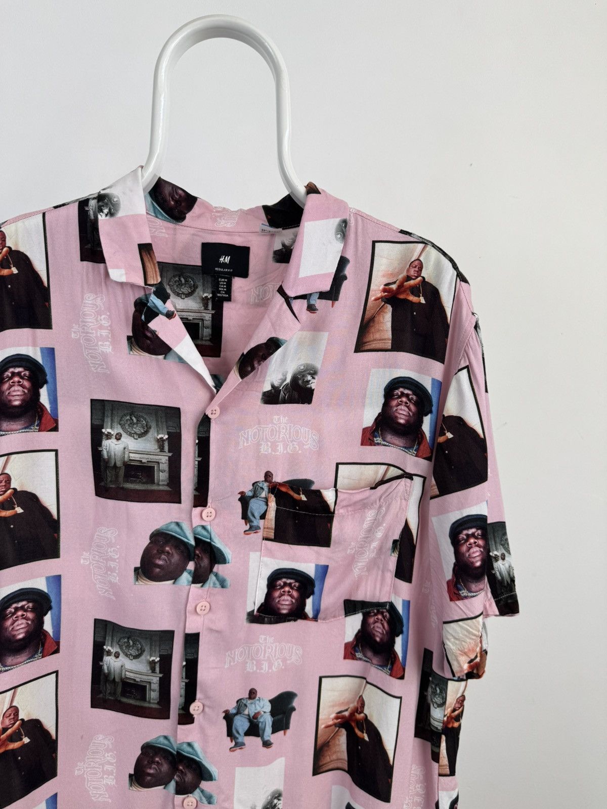 H&M H&M x Notorious B.I.G. Short Sleeve Shirt Size US M / EU 48-50 / 2 - 2 Thumbnail